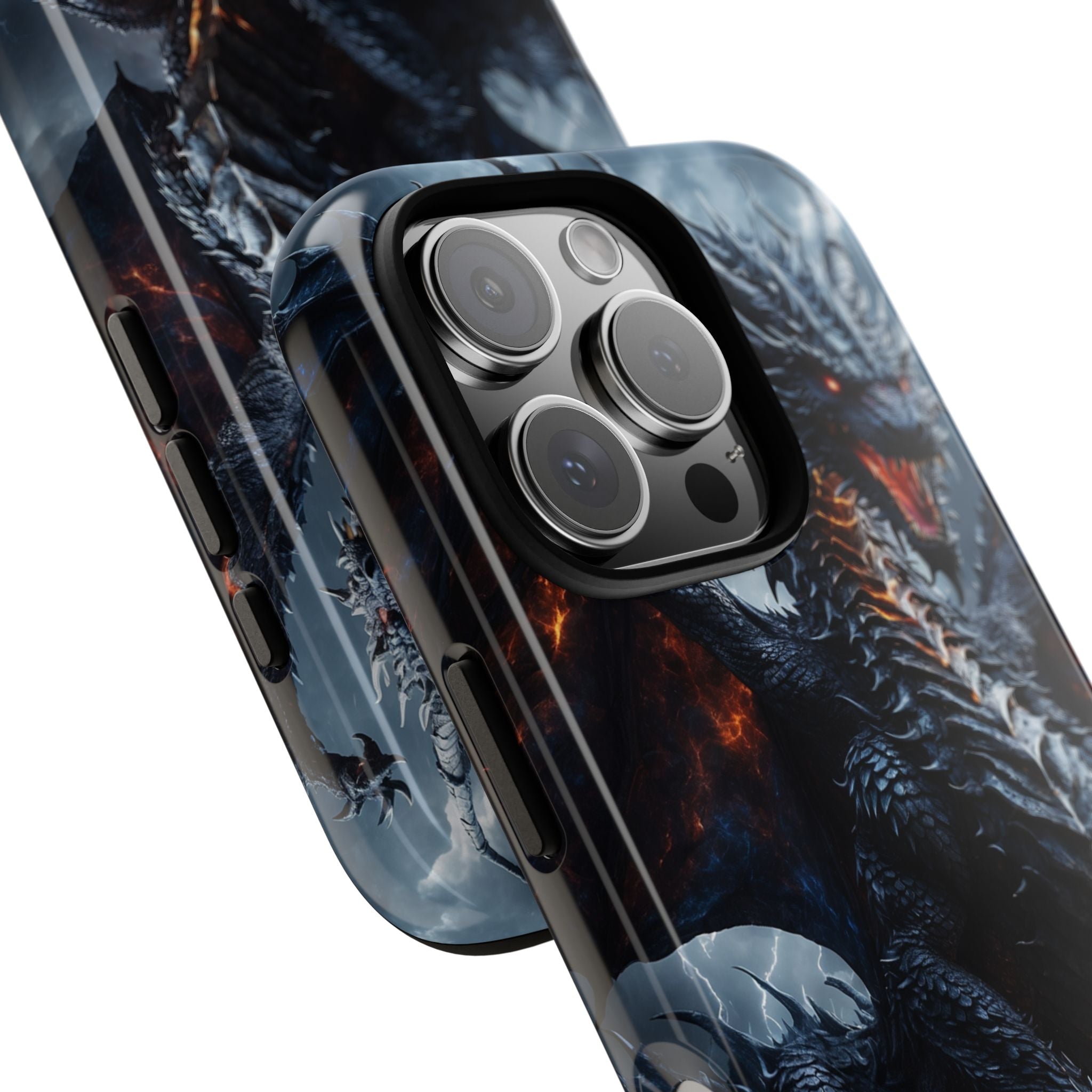 Fiery Wings Unleashed - iPhone Case