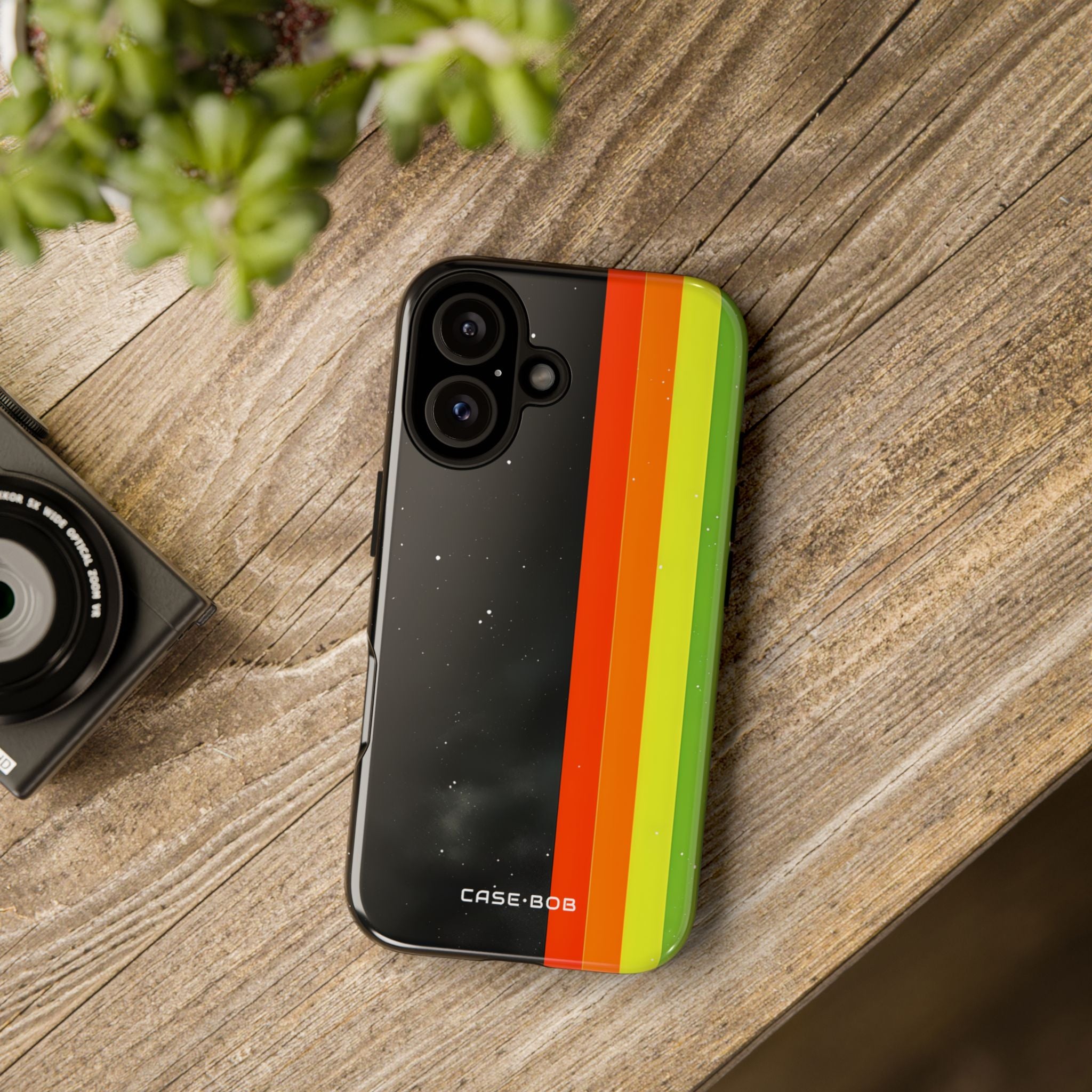 Celestial Stripes iPhone 16 Pro Case - Tough