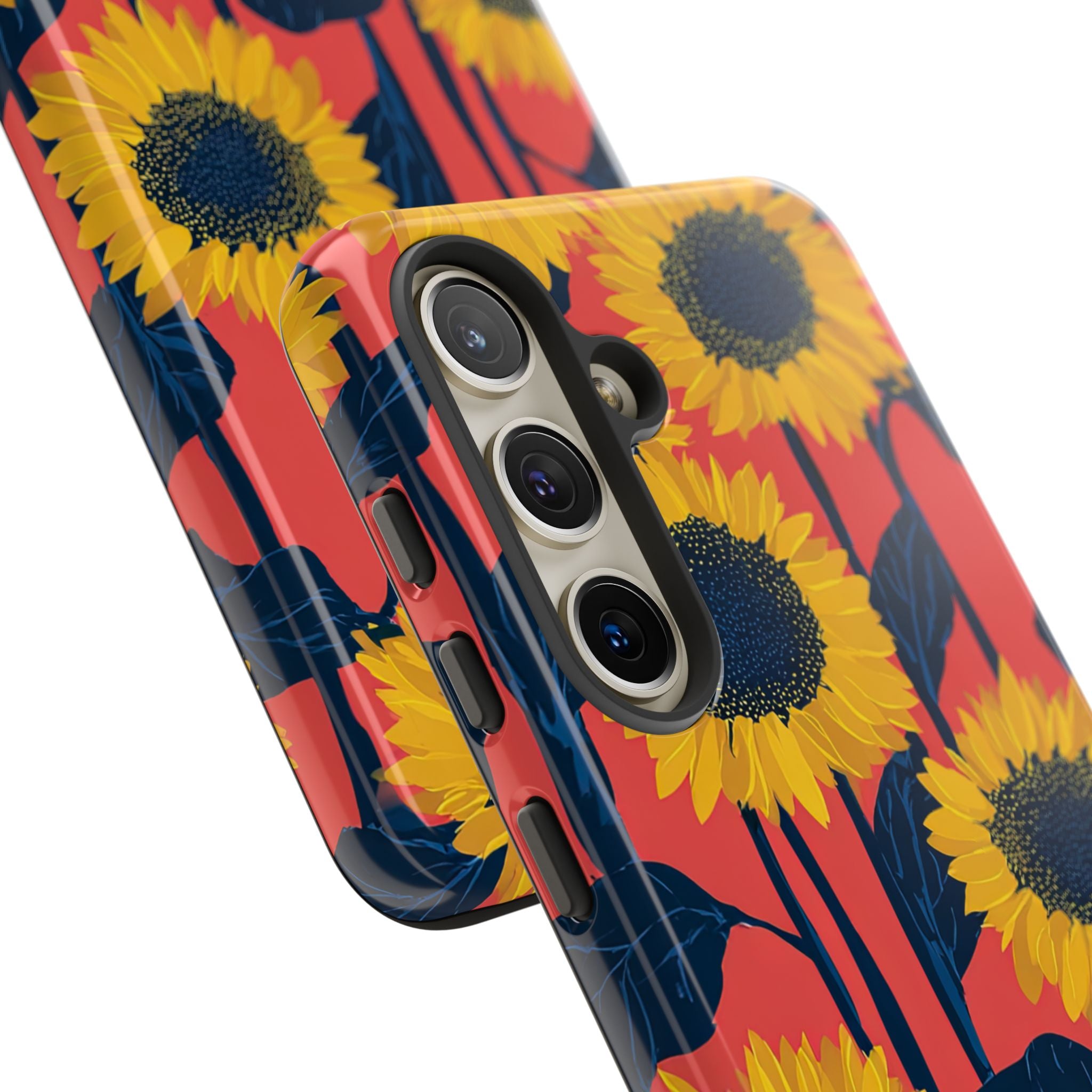 Vibrant Sunflower Rhythm - Samsung Case