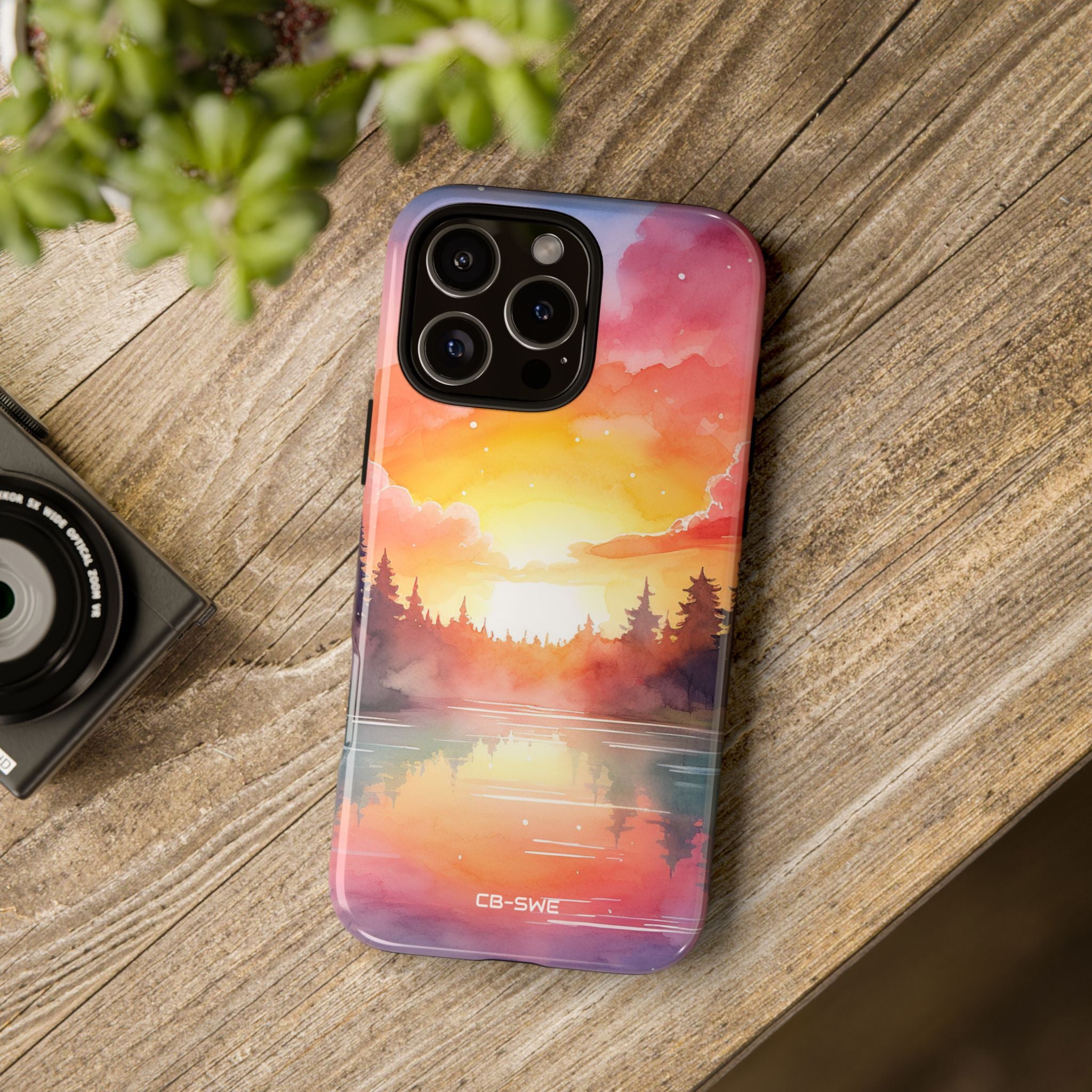 Sunset Reflections Glow - iPhone Case
