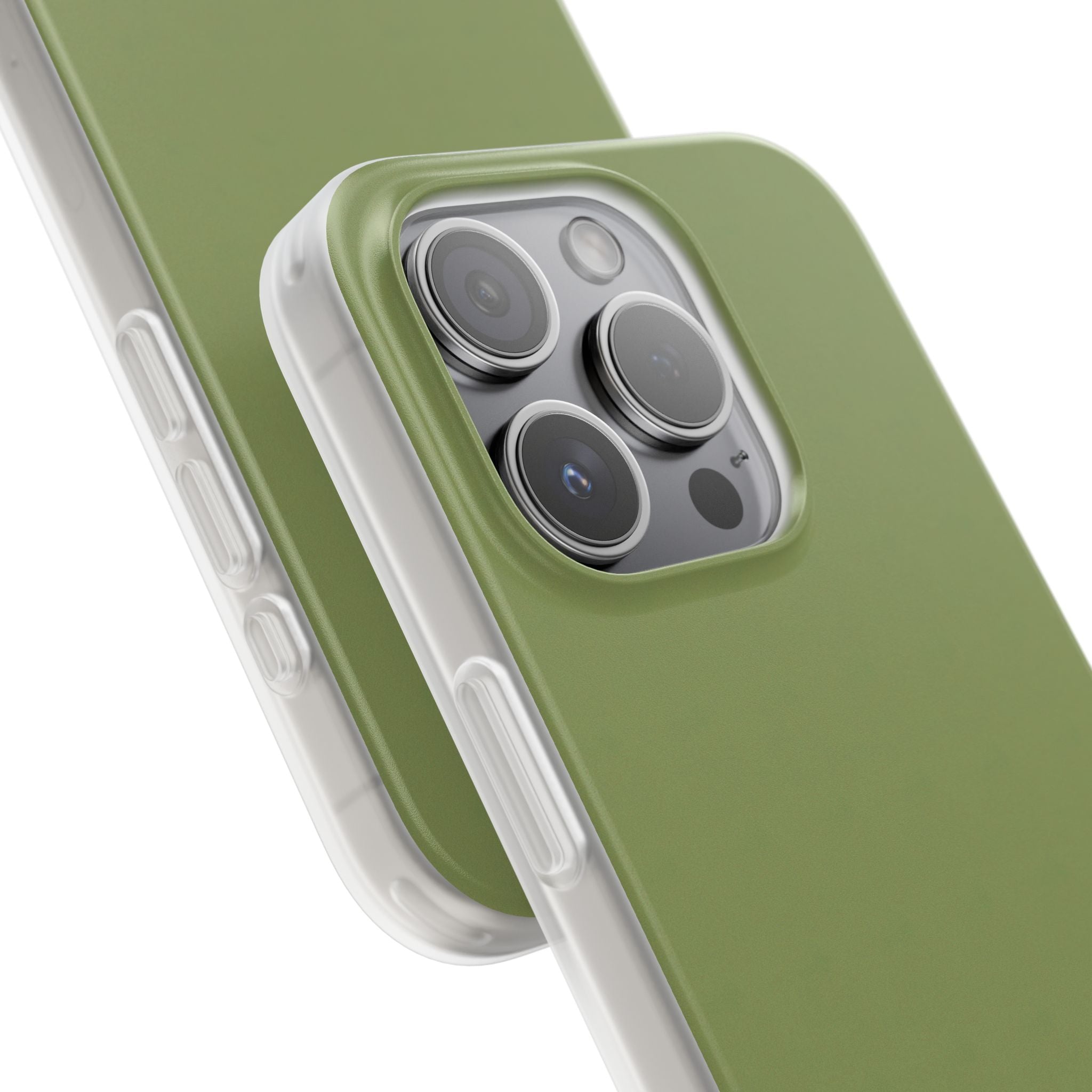 Moss Green iPhone 15 - Flexi