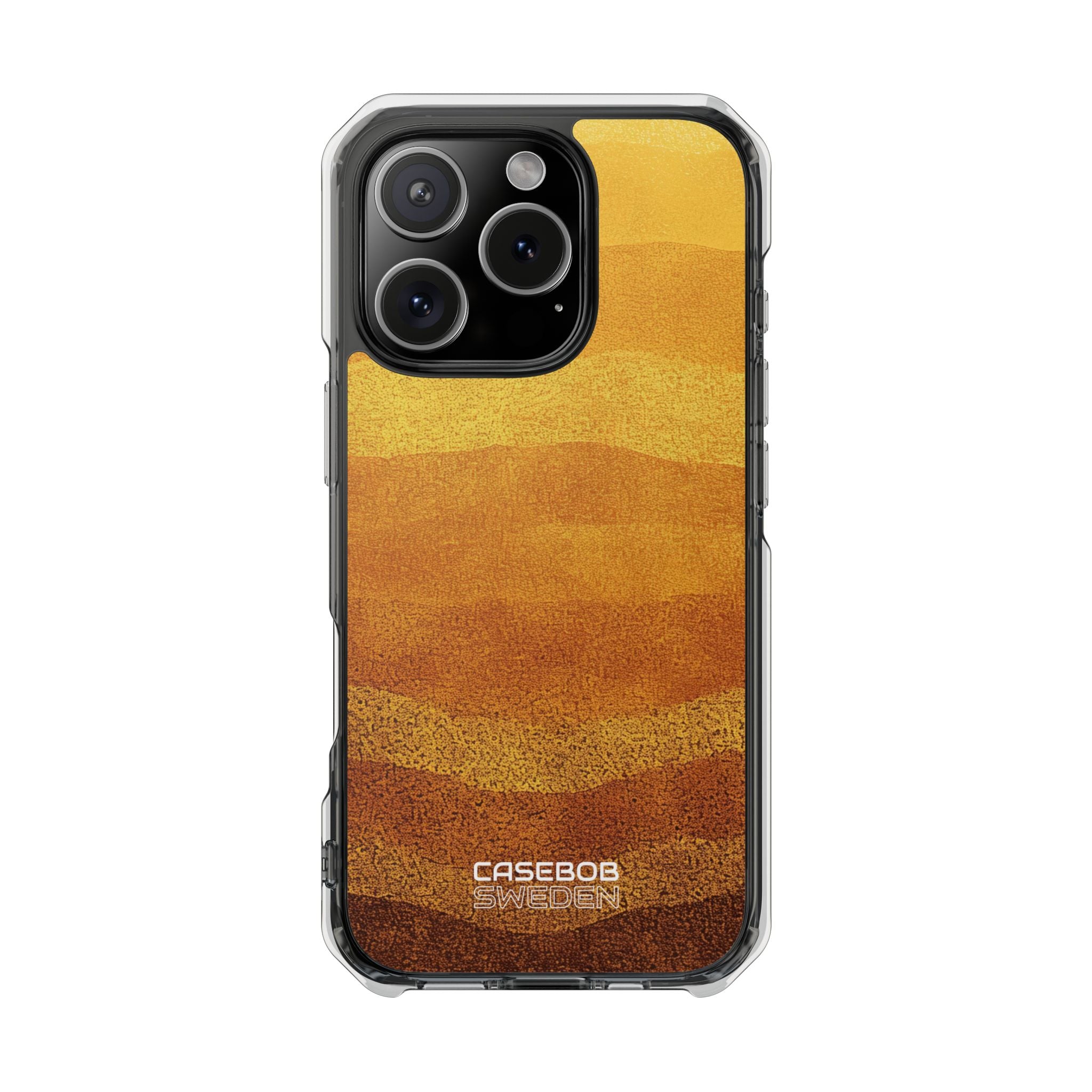 Golden Horizon Layers iPhone 16 - Impact Clear+