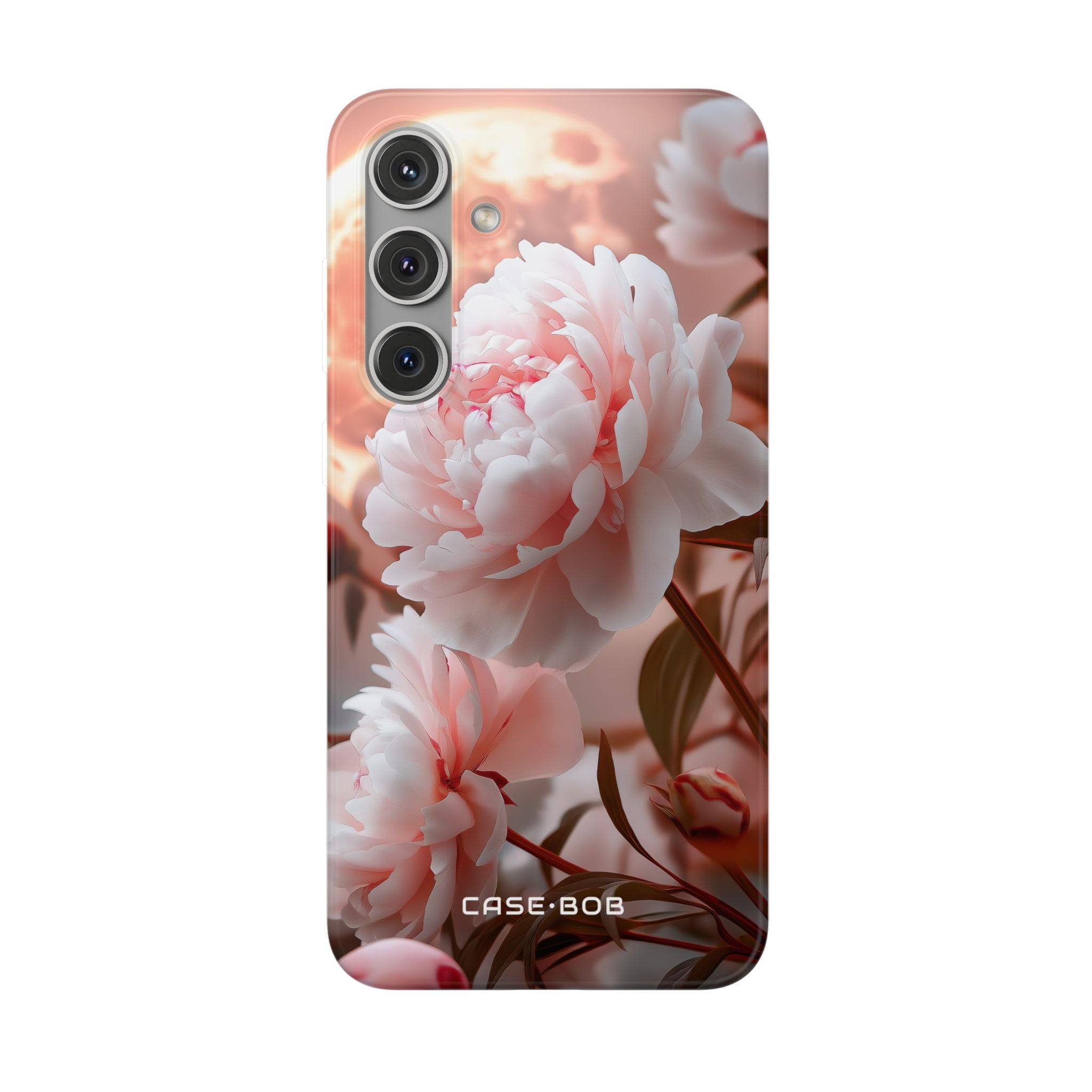 Peony Moonlight Samsung S24 Plus Case - Soft