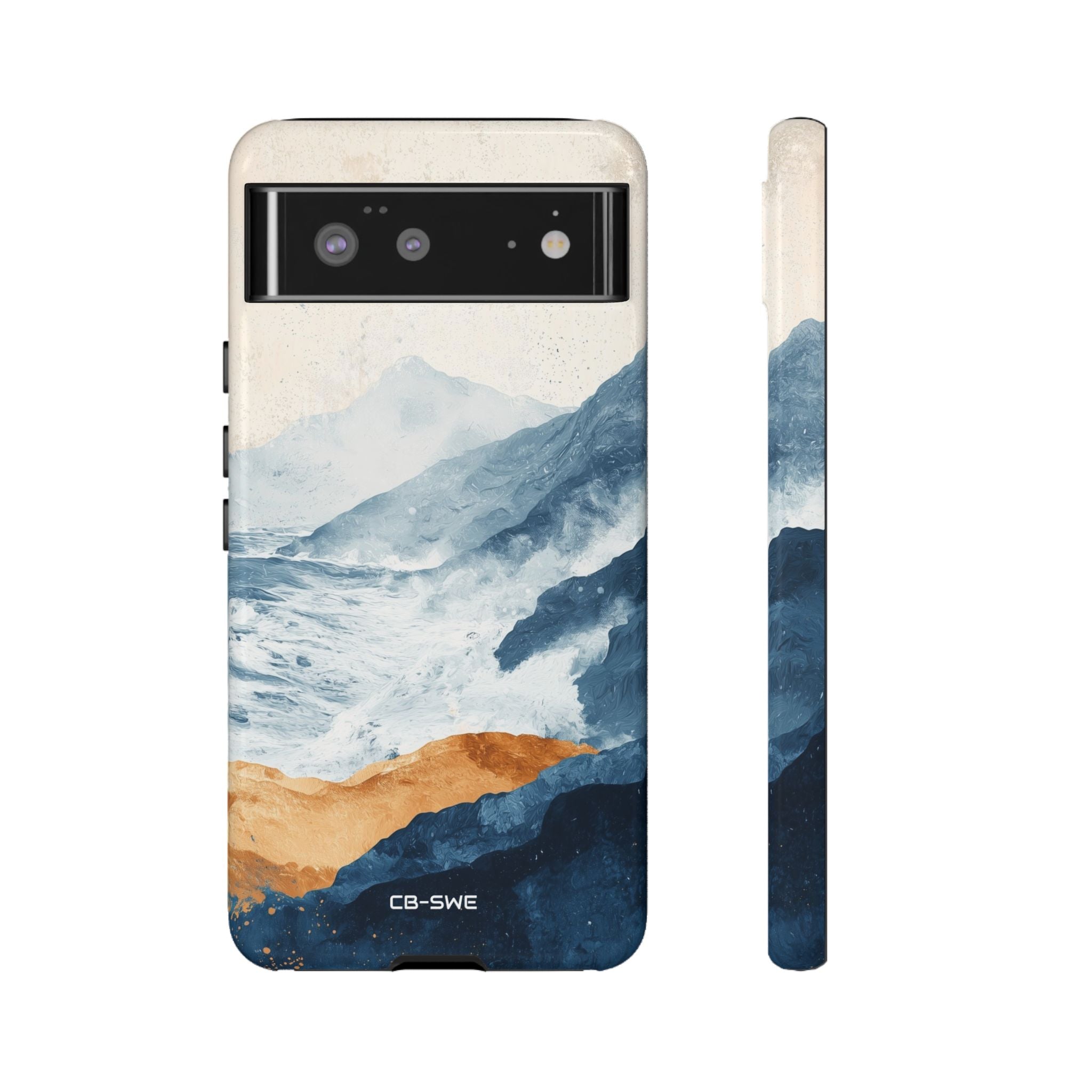 Waves Embrace Shore - Google Pixel Case