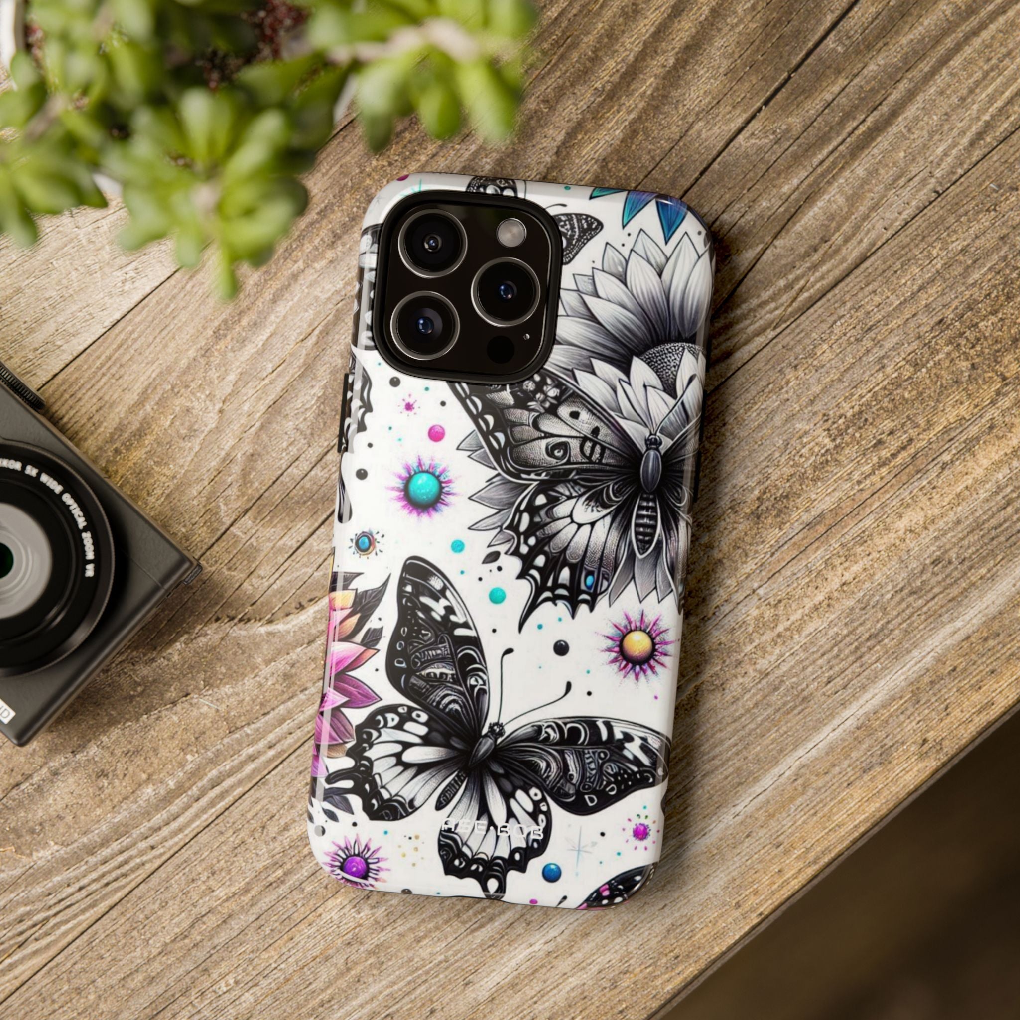 Butterfly Bloom iPhone 16 Pro Max Case - Tough