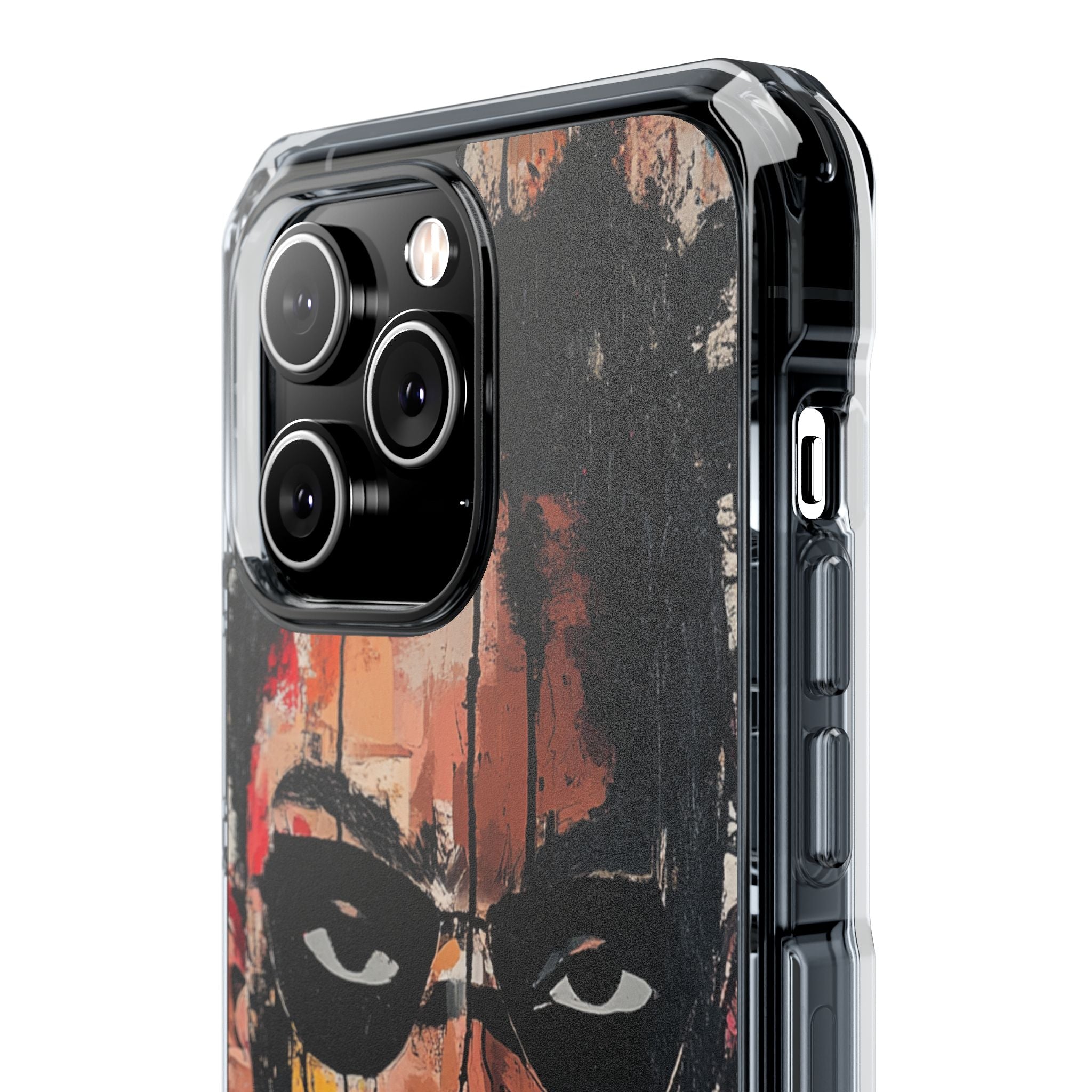 Masked Portrait Drips iPhone 14 Pro Max Case - Impact