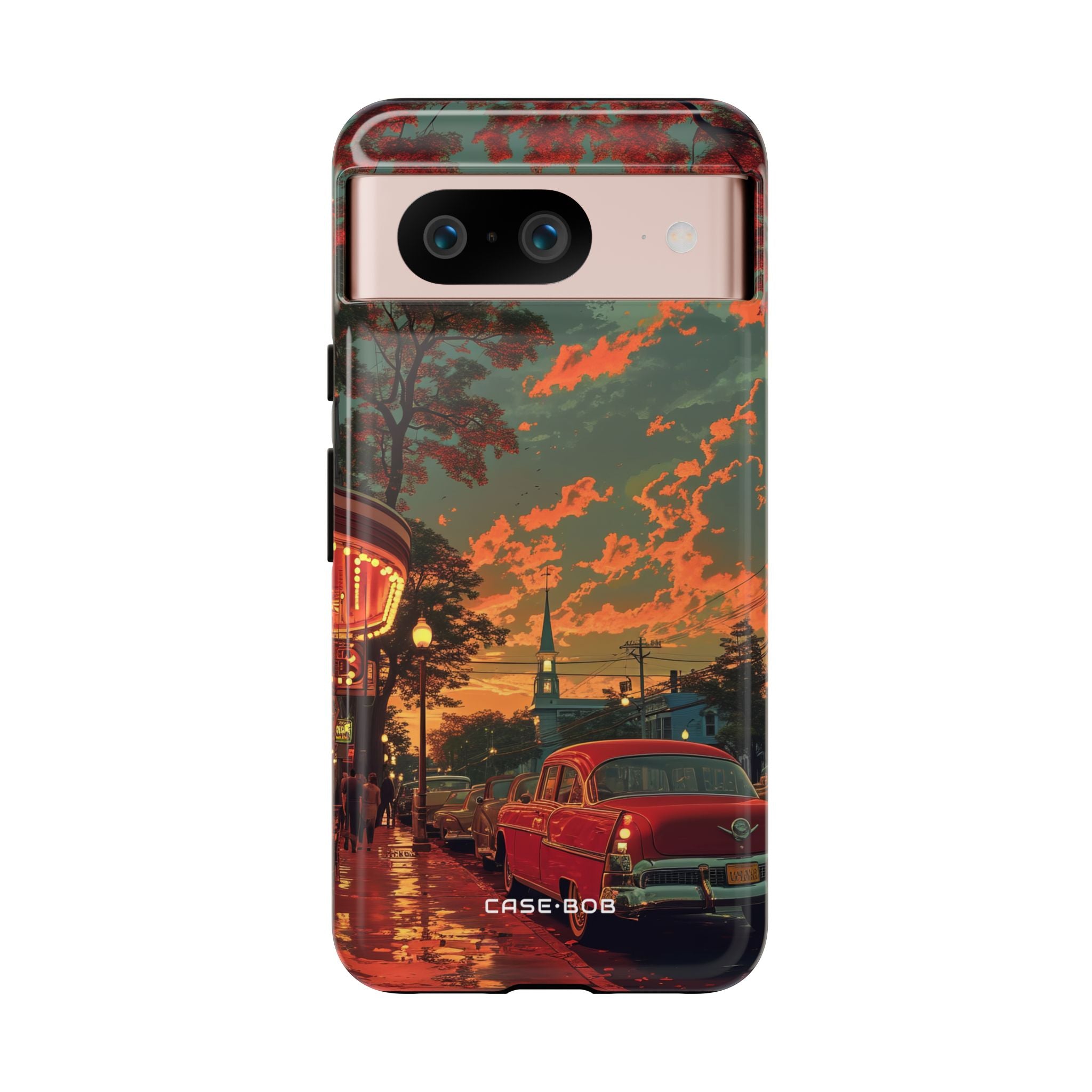 Crimson Classic Google Pixel 8 Case - Tough