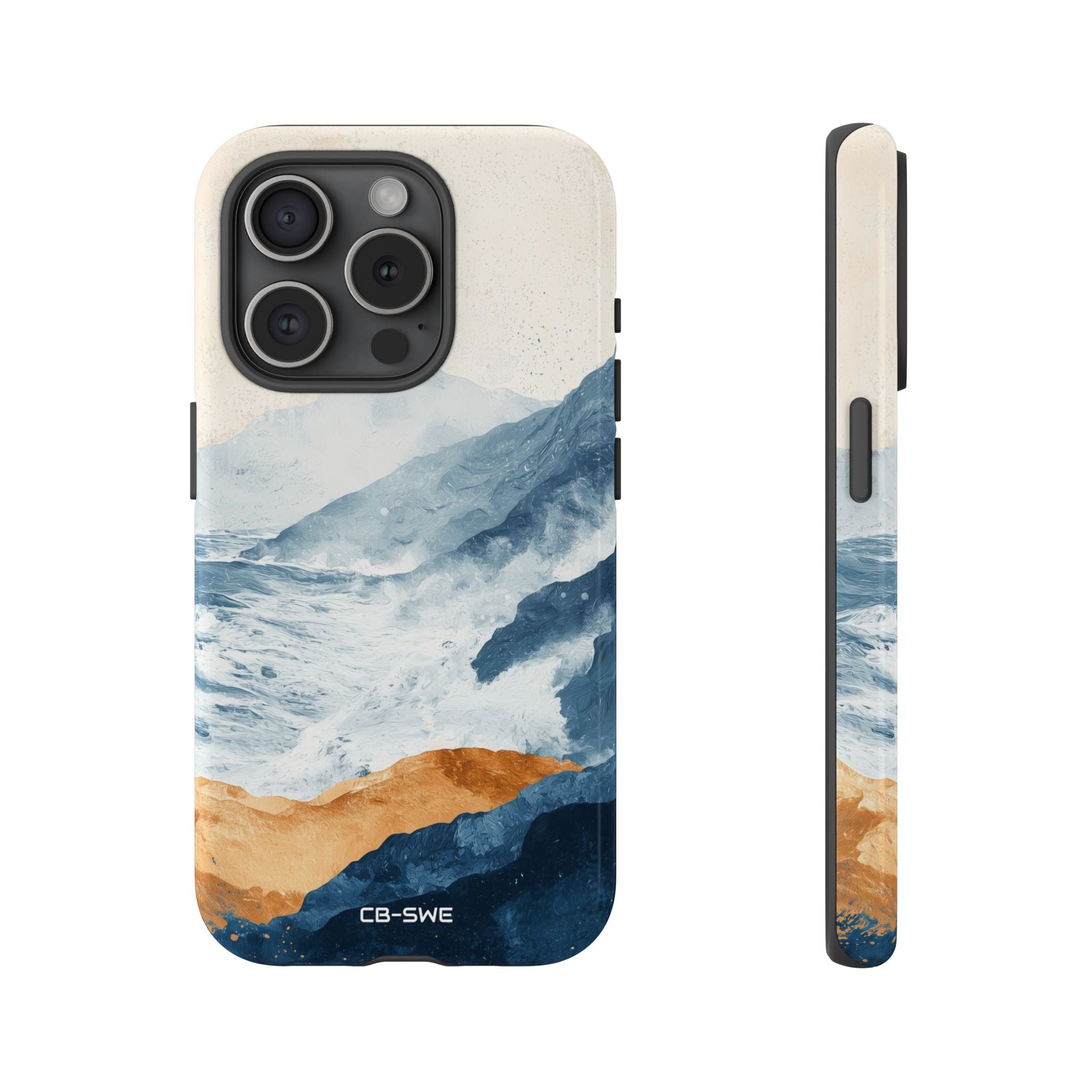 Waves Embrace Shore - iPhone Case