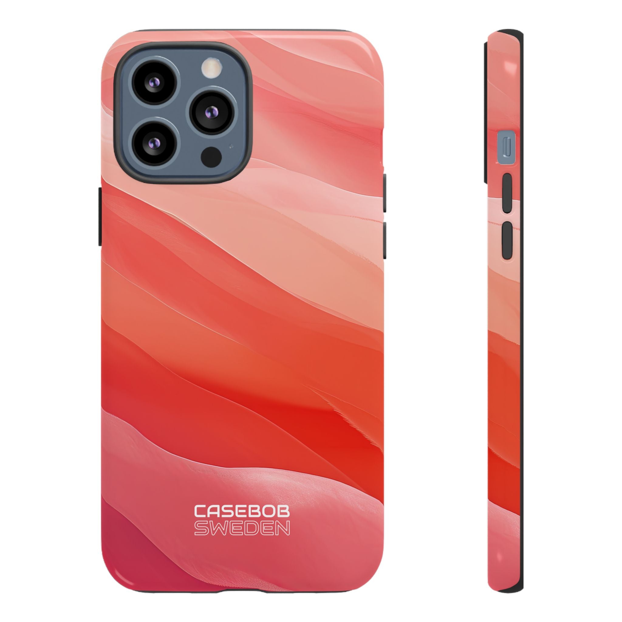 Flowing Coral Waves iPhone 13 - Tough