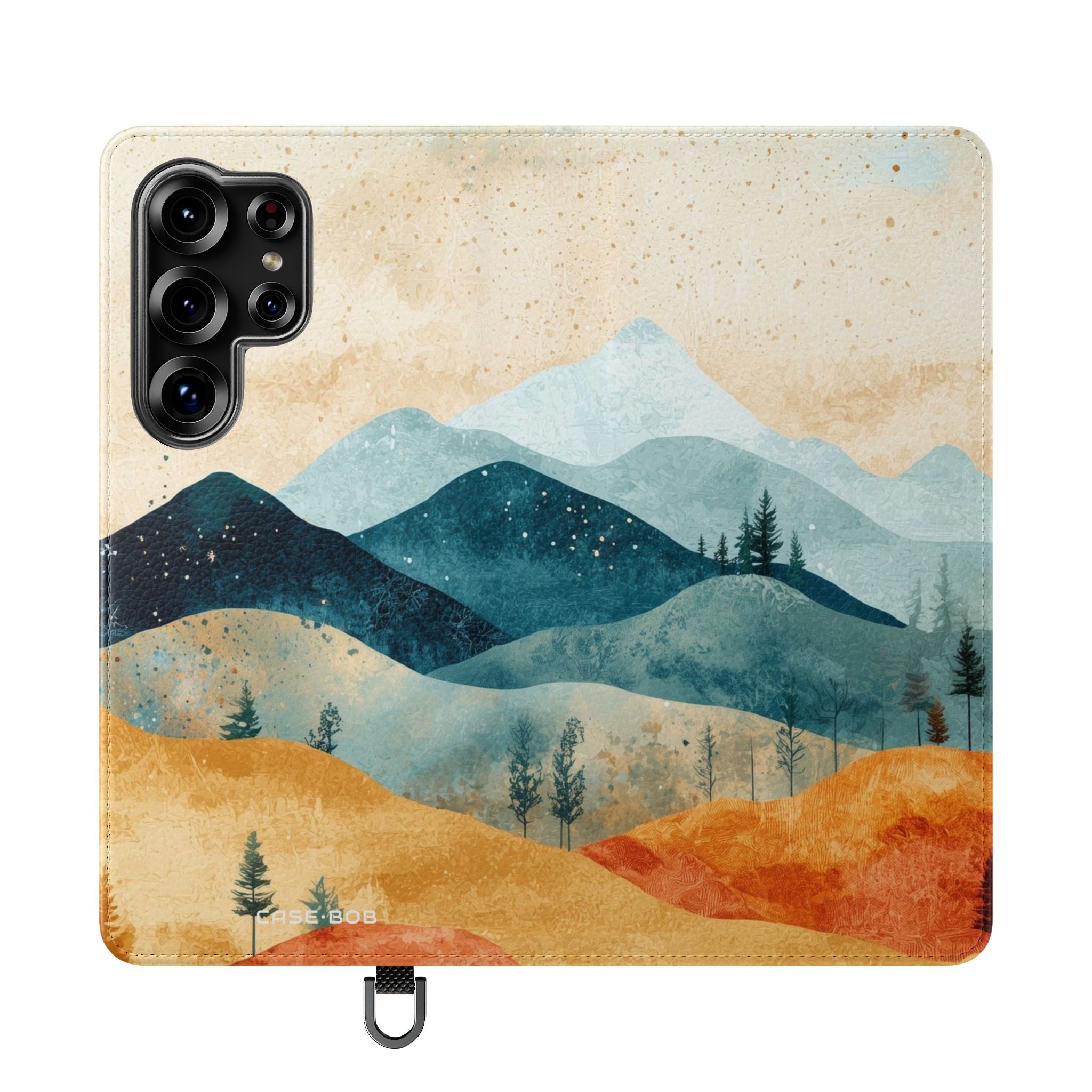 Blue Ridge Moon - Samsung S25 Ultra Case - Wallet