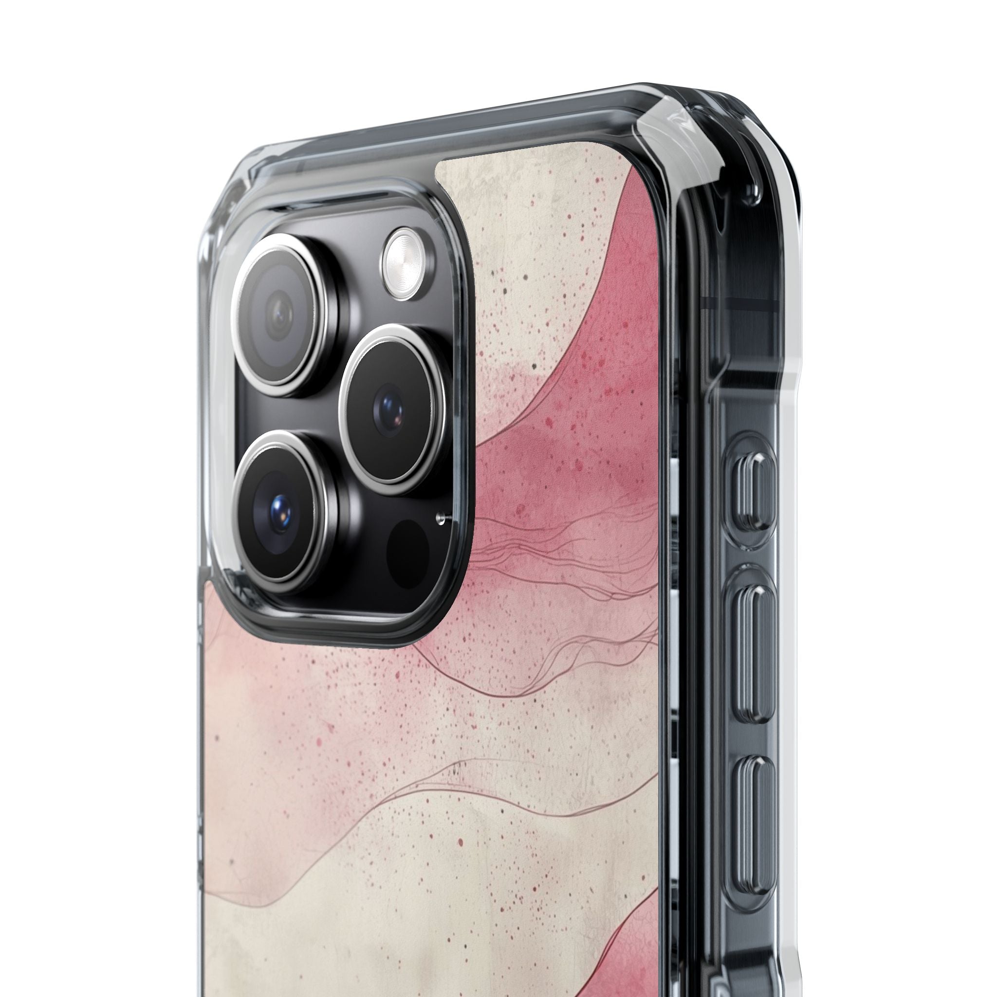 Crimson Waves iPhone 15 Pro Case - Impact