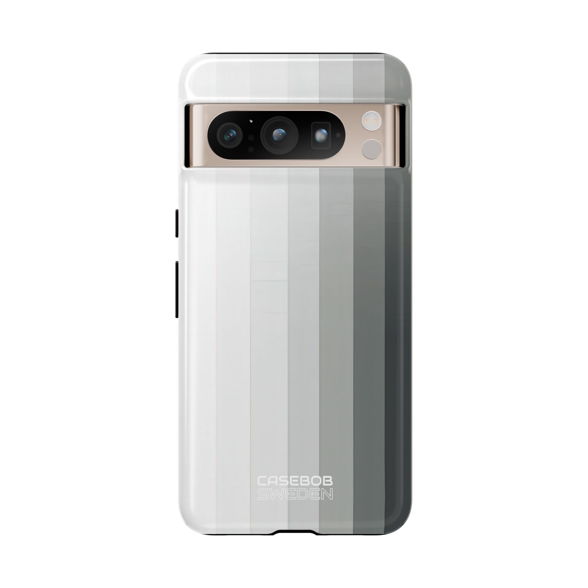 Silver Gradient Stripes Google Pixel 8 - Tough