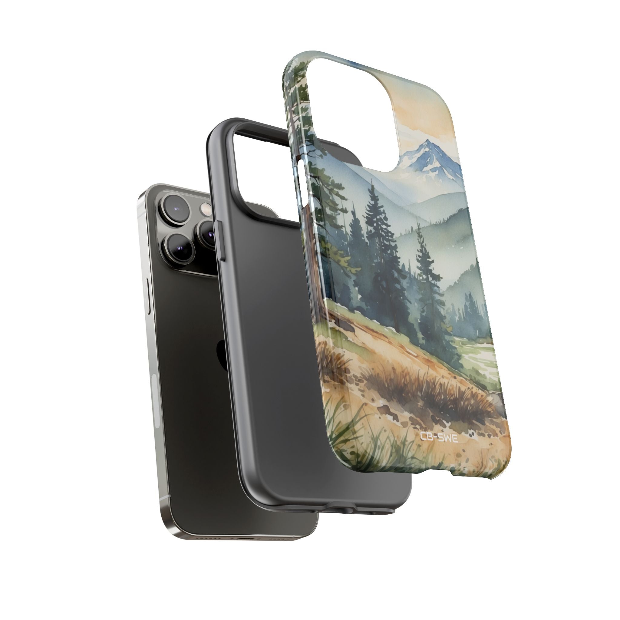 Whispers Paint Horizon - iPhone Case