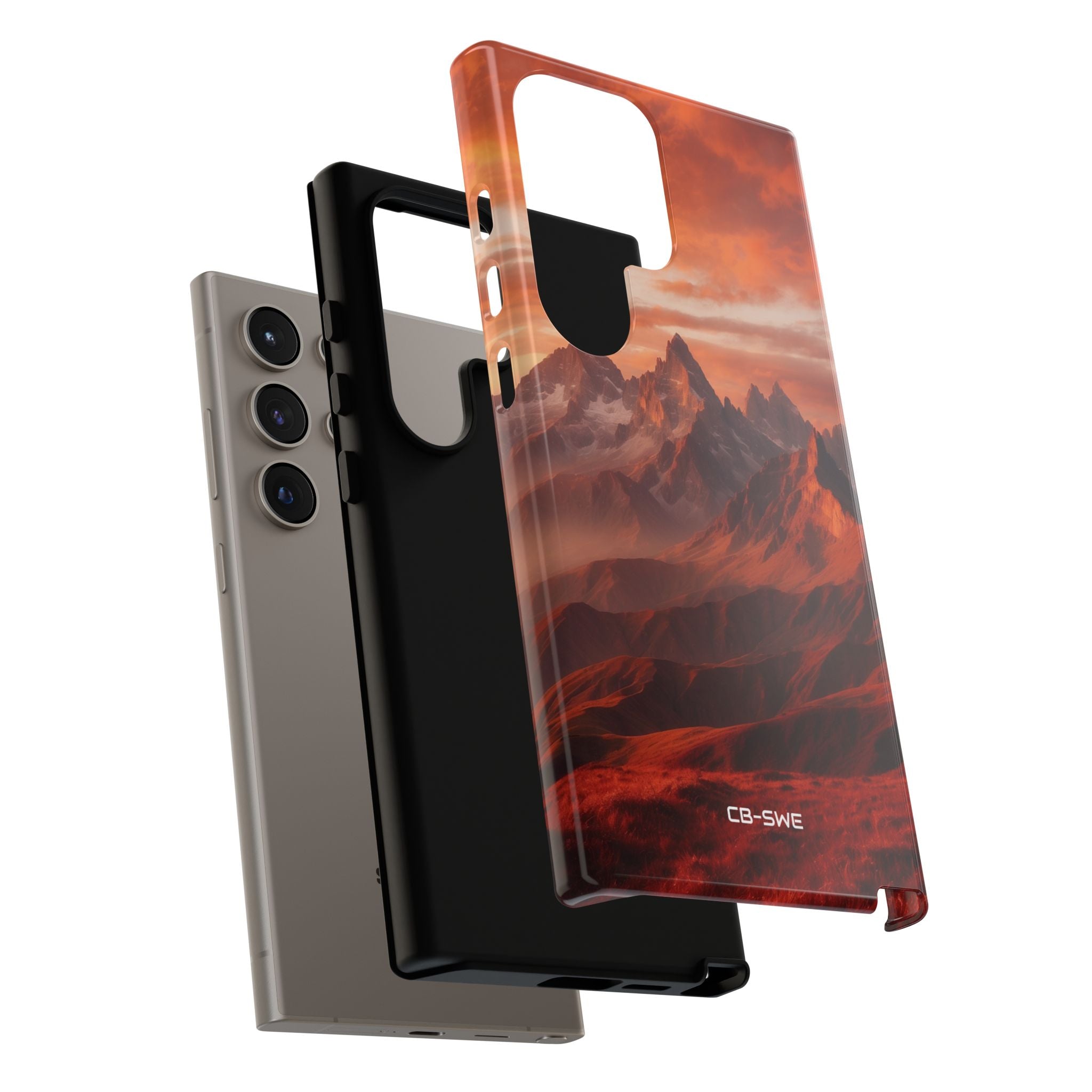 Mountain Peaks Glowing - Samsung Case