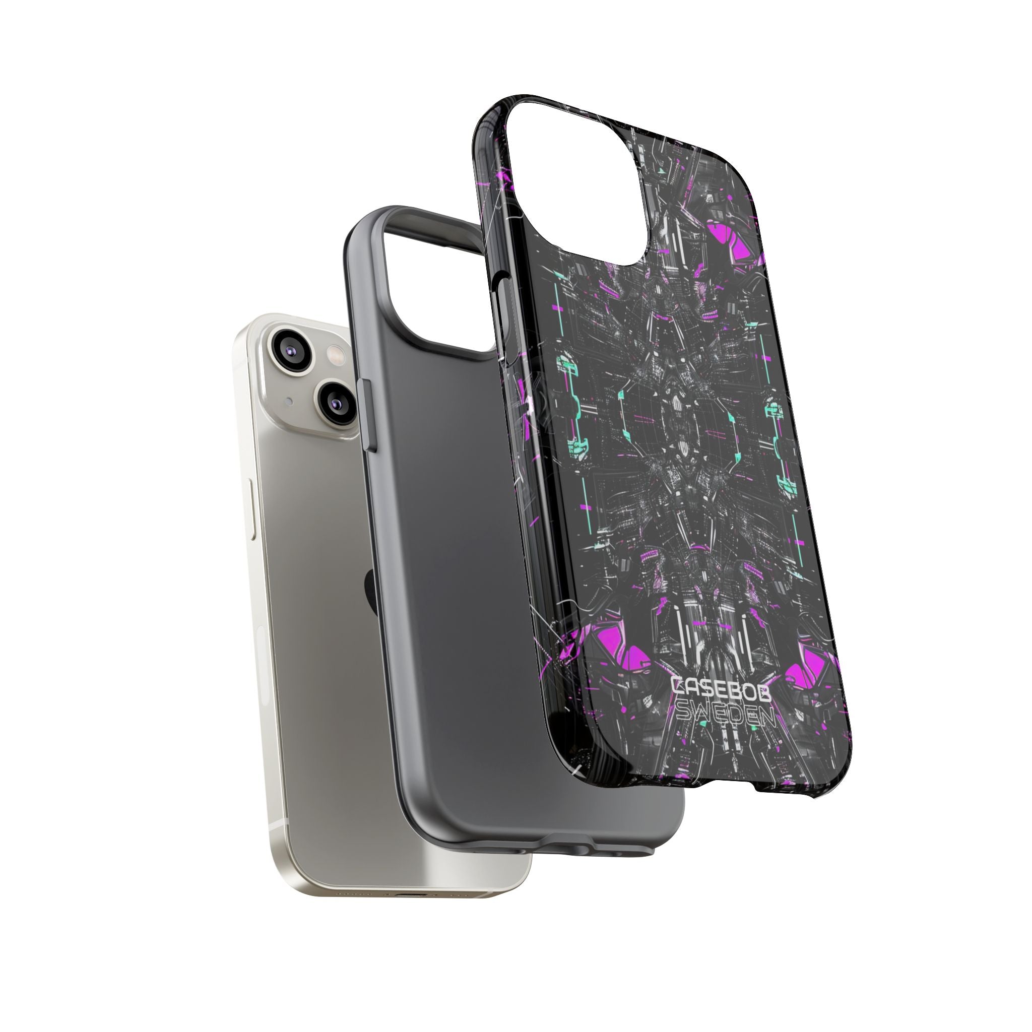 Cybernetic Neon Nexus iPhone 14 - Tough