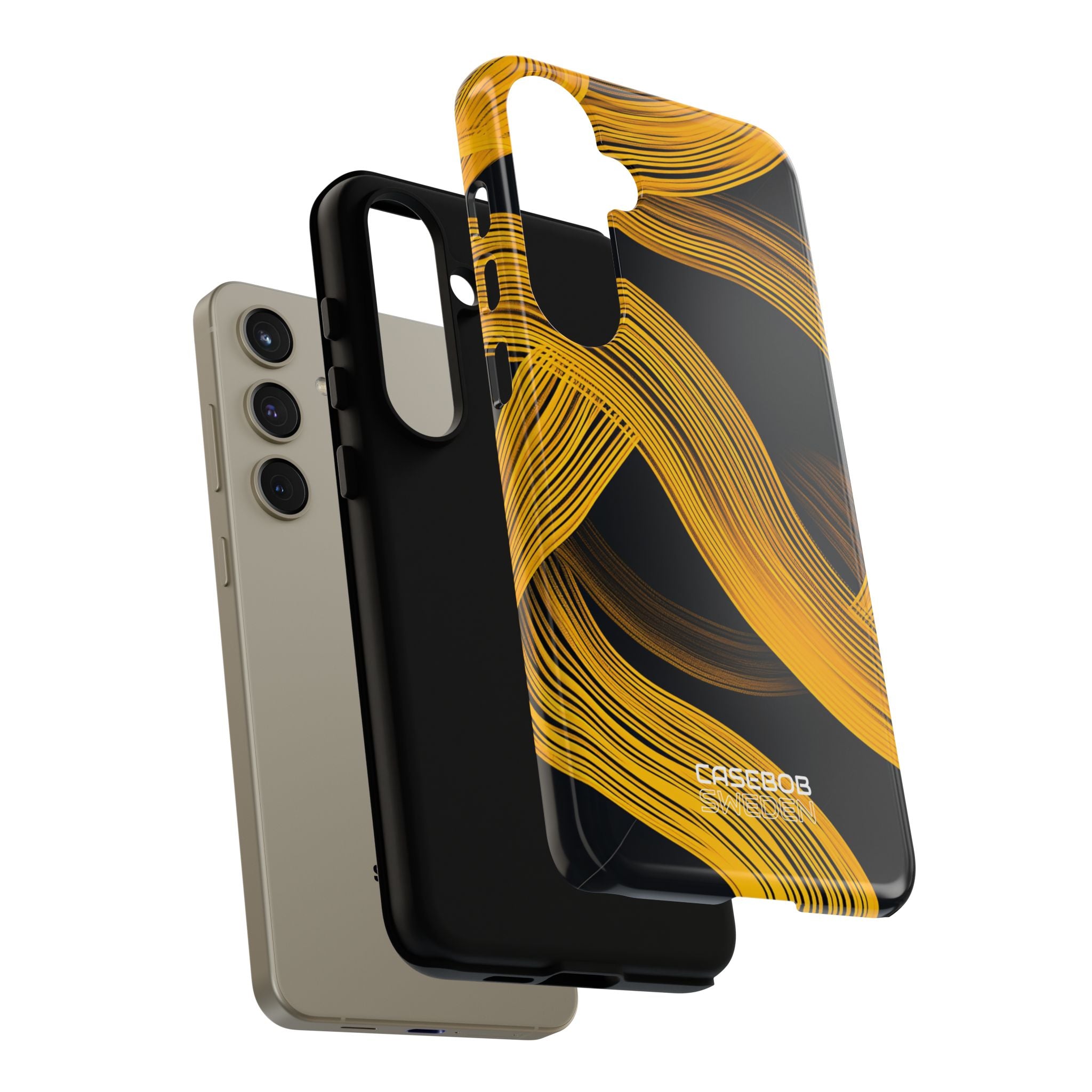 Linee Fluttuanti Gialle Samsung S24 - Tough