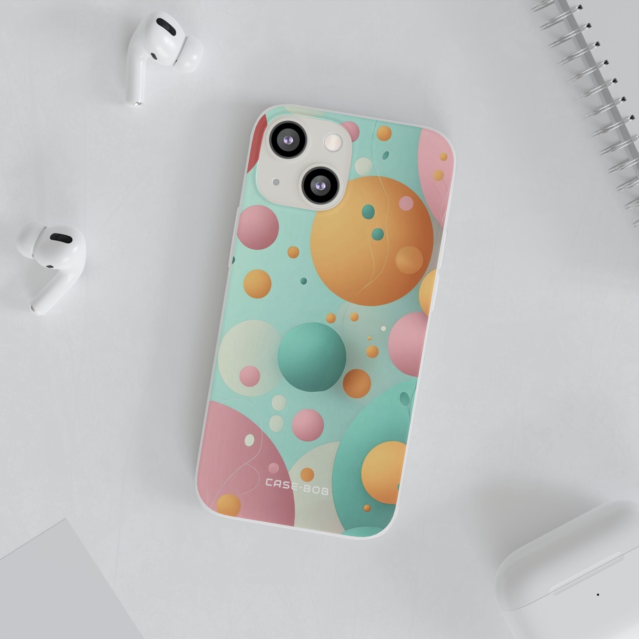 Pastel Circles iPhone 13 mini Case - Soft