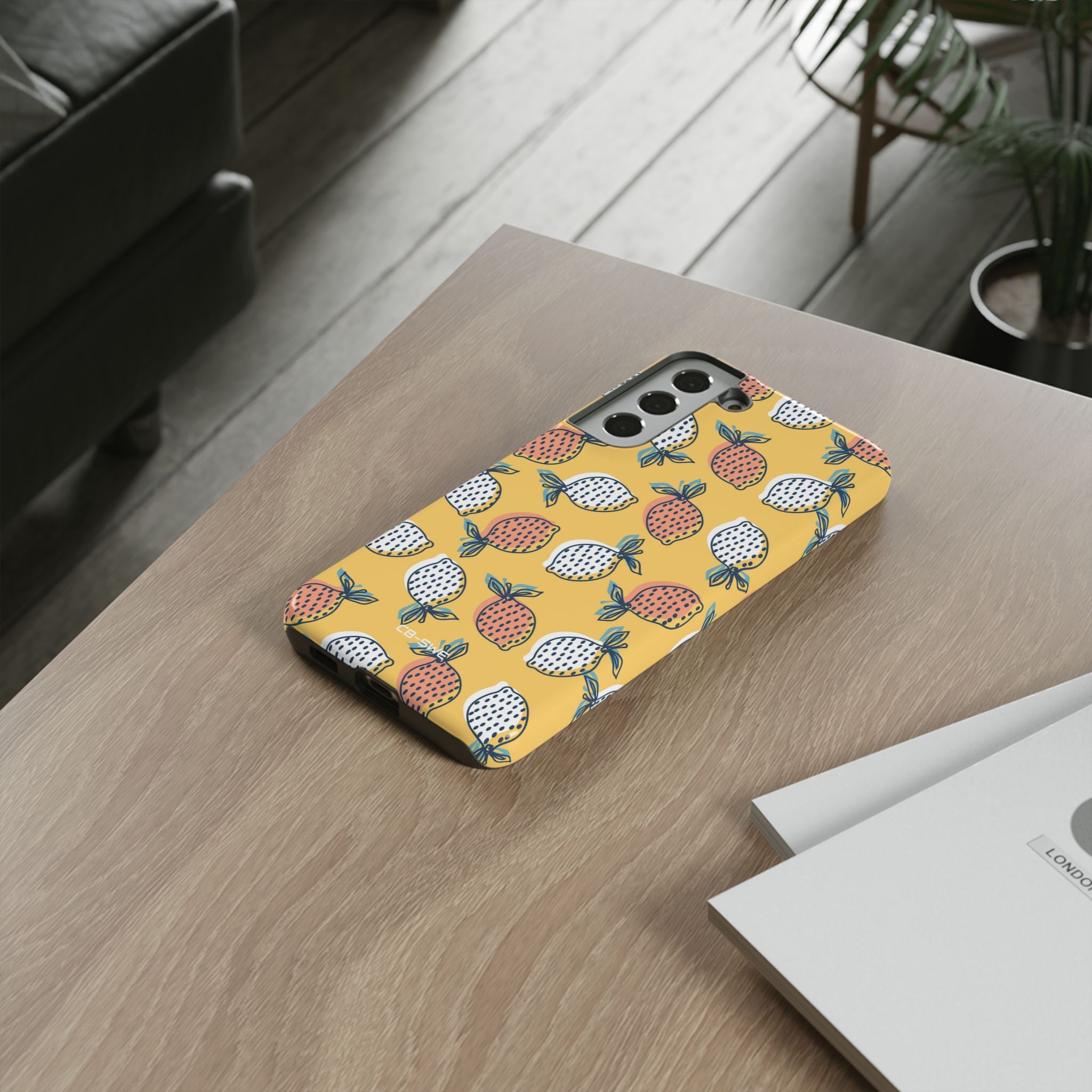 Lemons Dance Playfully - Samsung Case