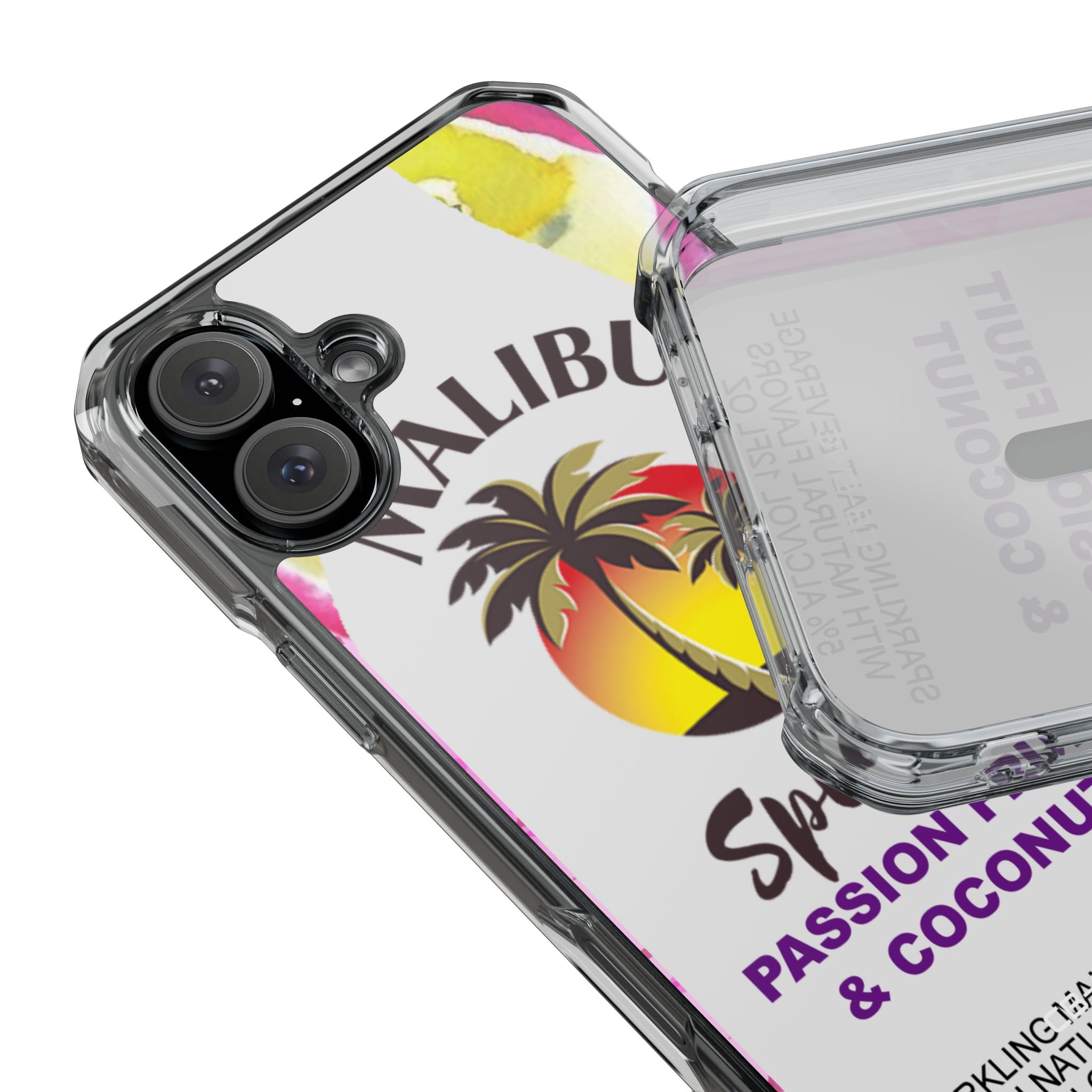 Tropical Sunset Splash iPhone Case - Impact