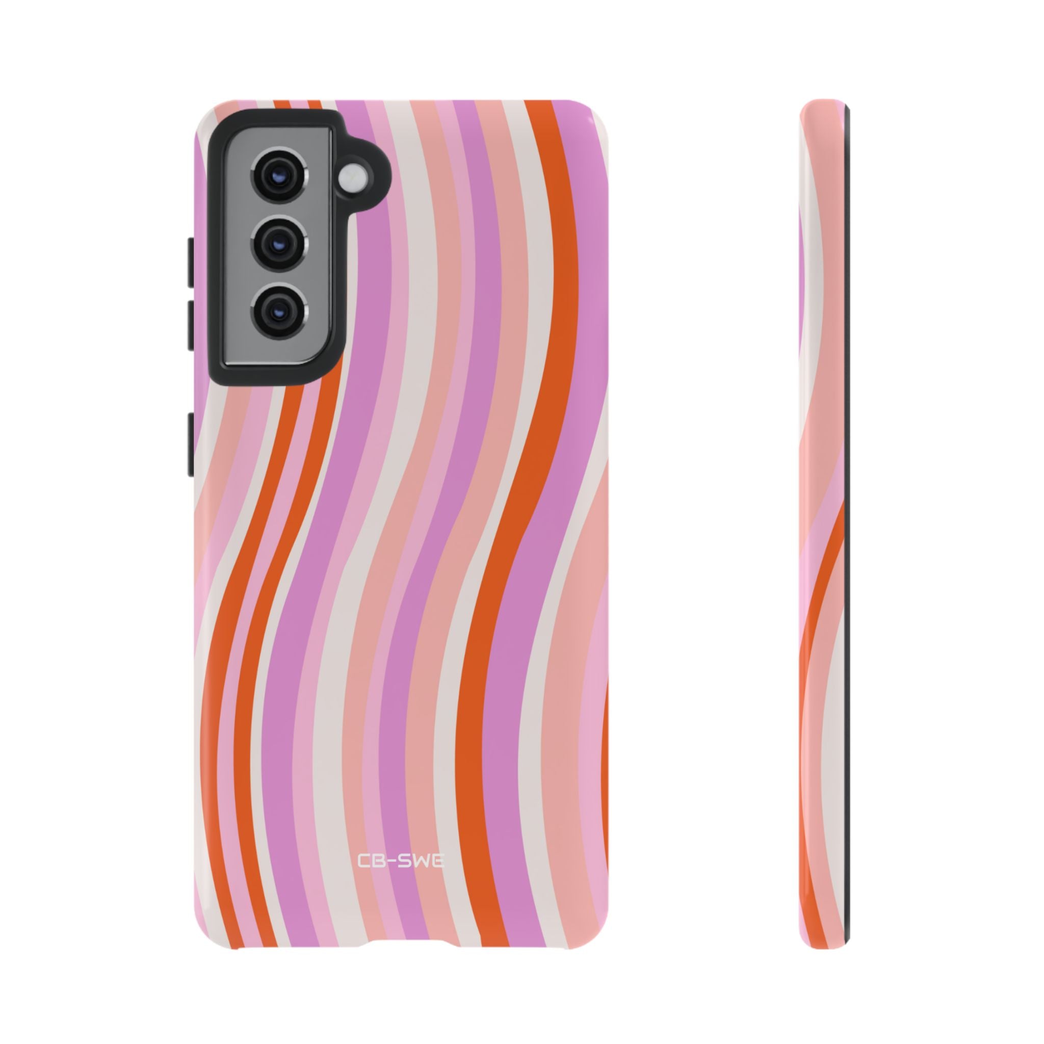 Vibrant Wave Symphony - Samsung Case