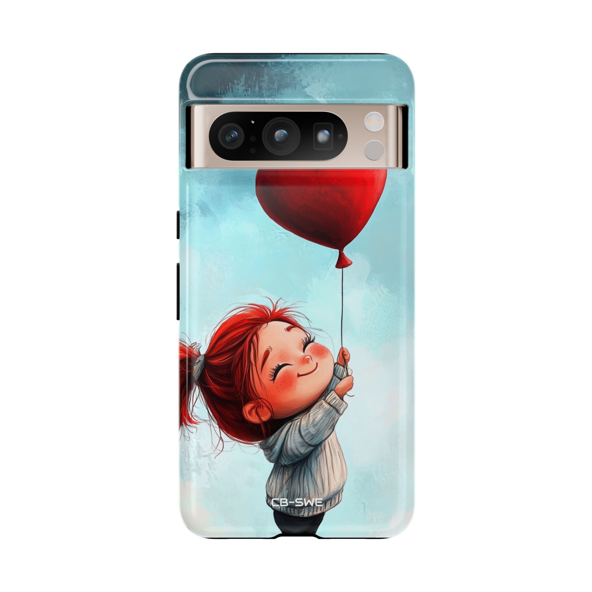 Joyful Girl Flies - Google Pixel Case