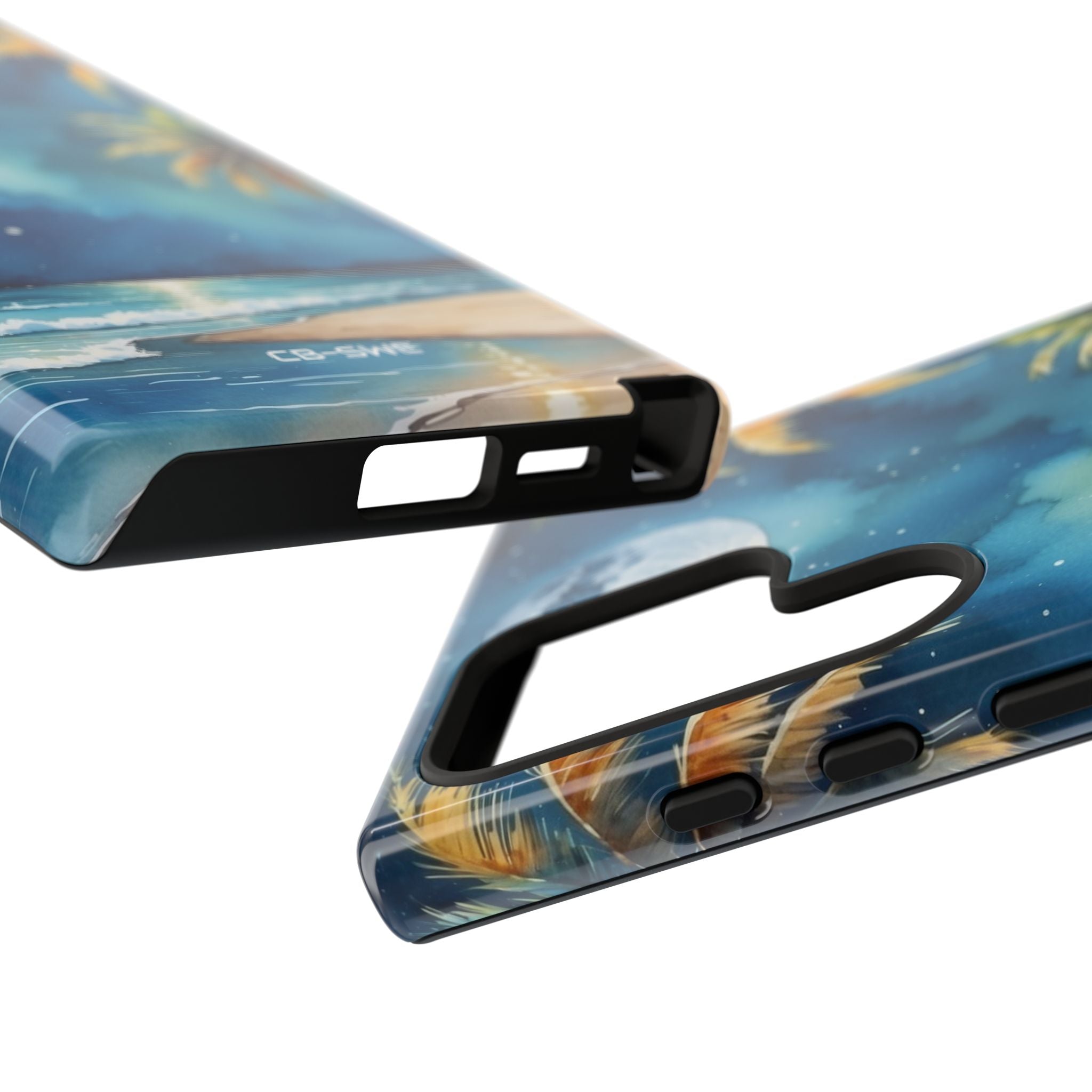 Moonlight Kisses Waves - Samsung Case