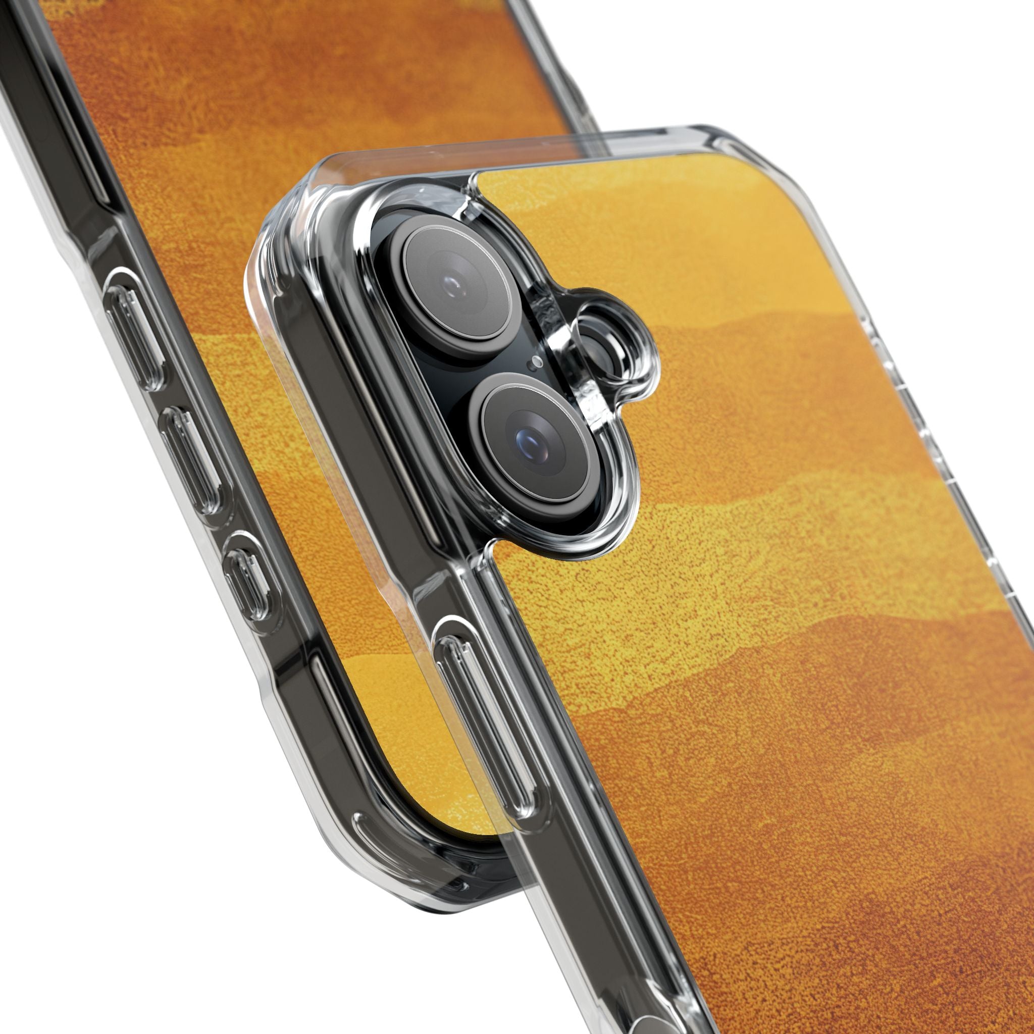Golden Horizon Layers iPhone 16 - Impact Clear+