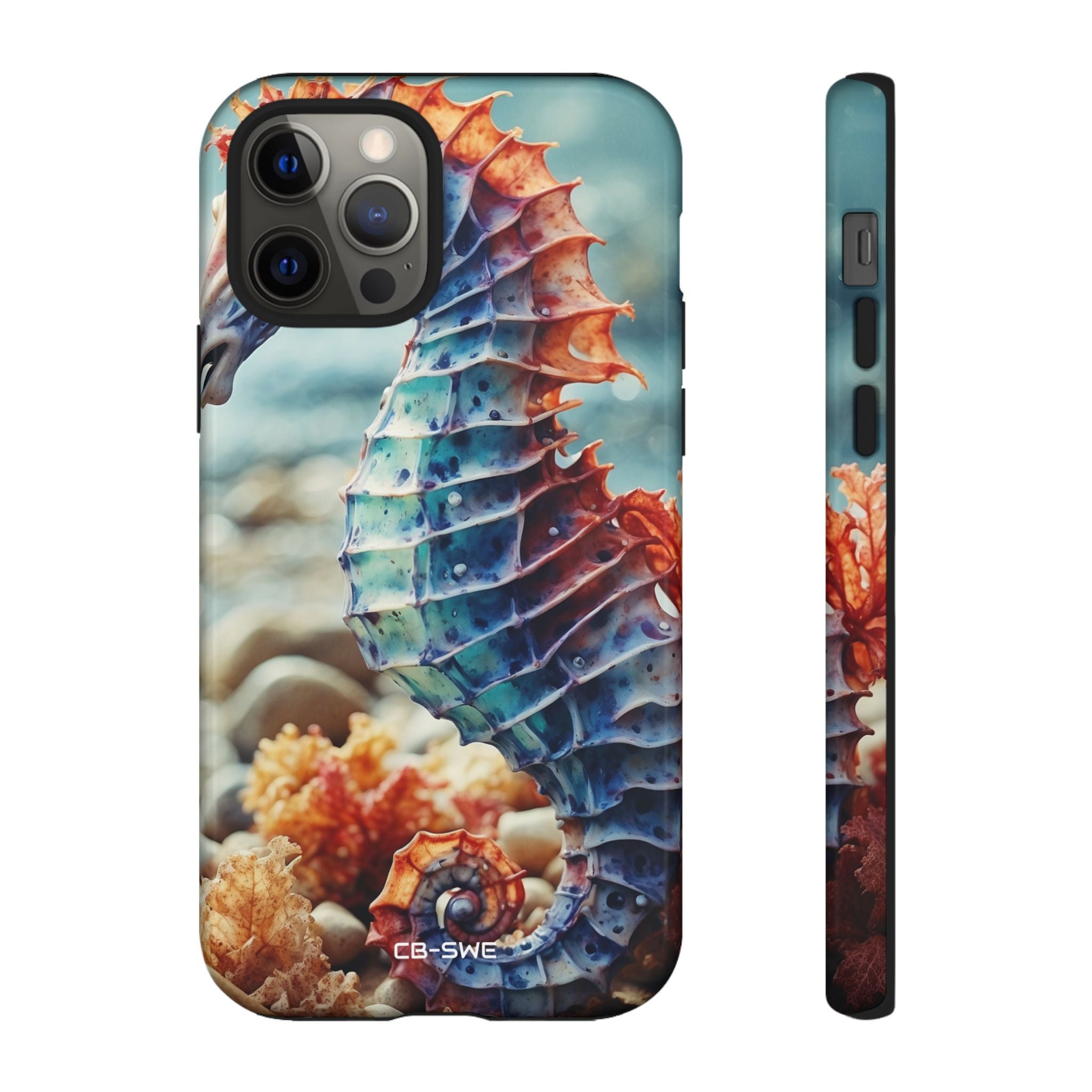Seahorse Dances Freely - iPhone Case