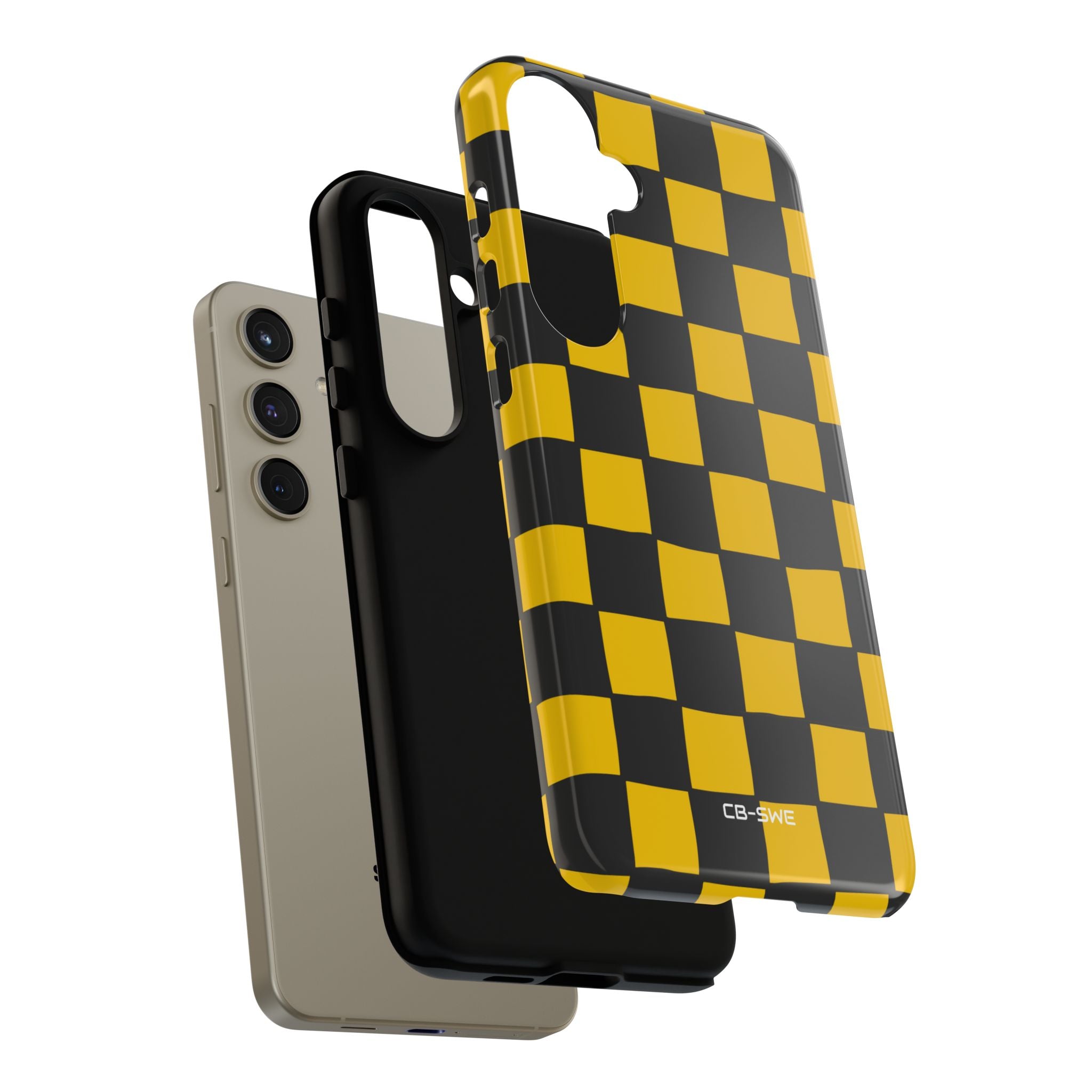 Yellow Squares Dance - Samsung Case