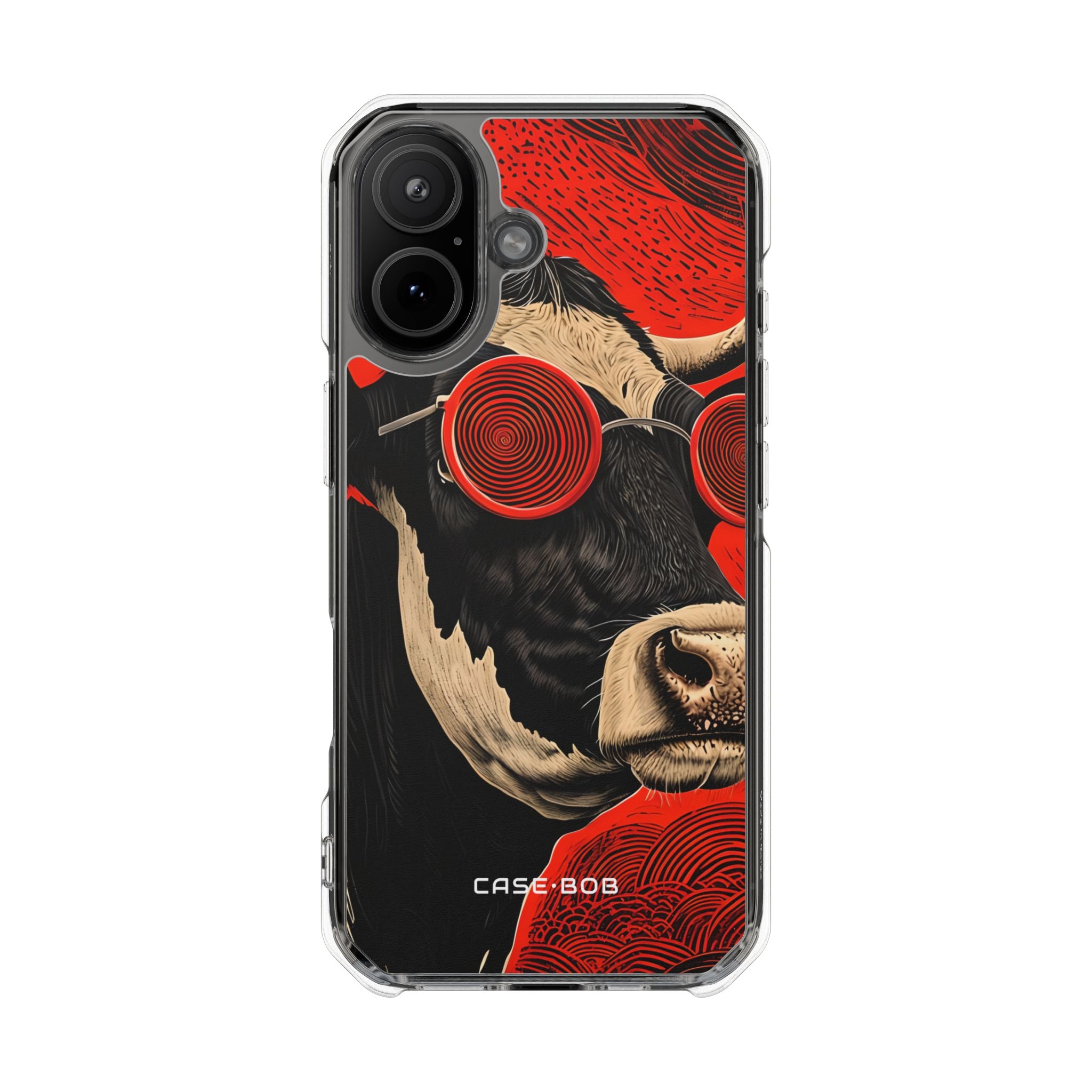 Spiral Cow iPhone 17 Cover - Impact