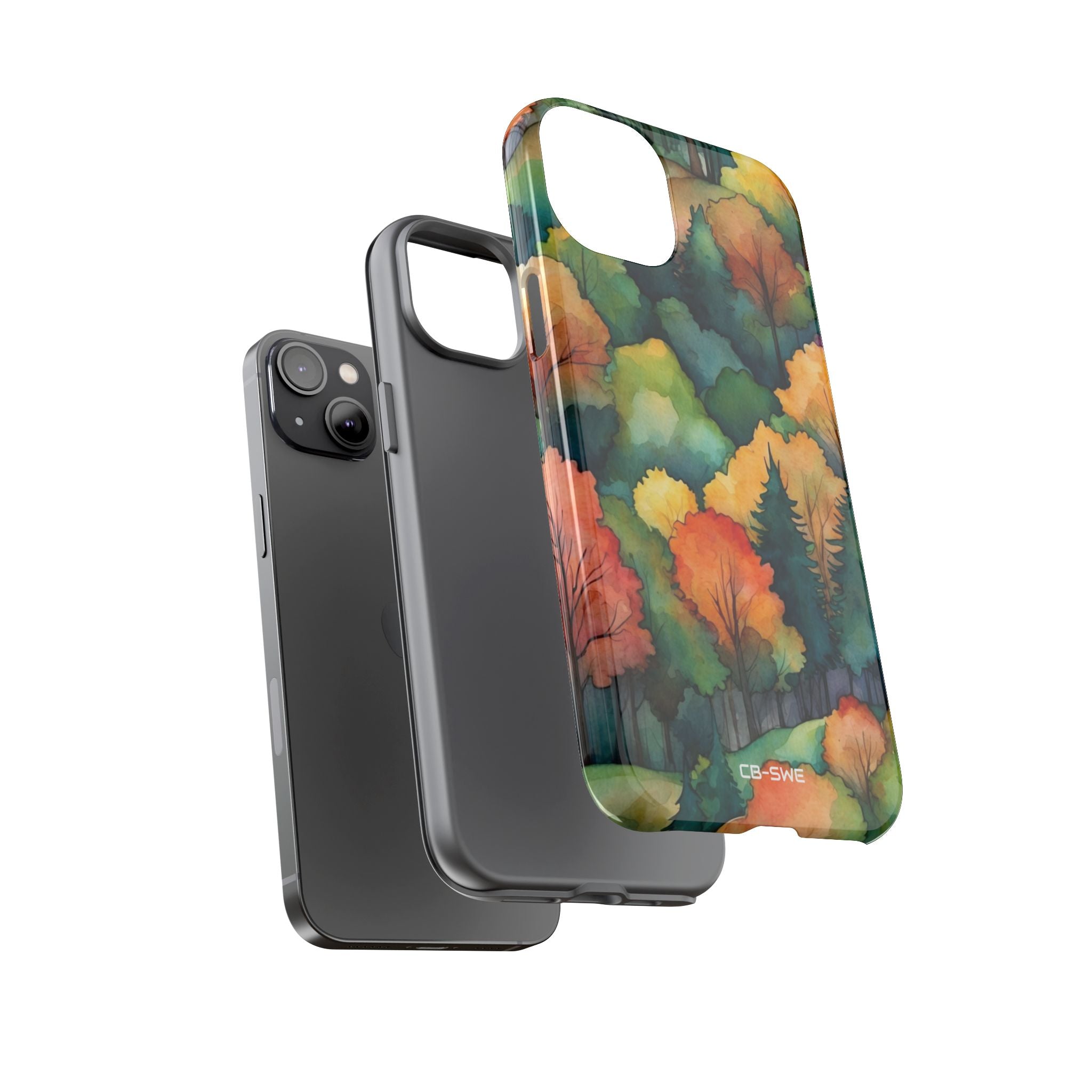Autumn Leaves Dance - iPhone Case