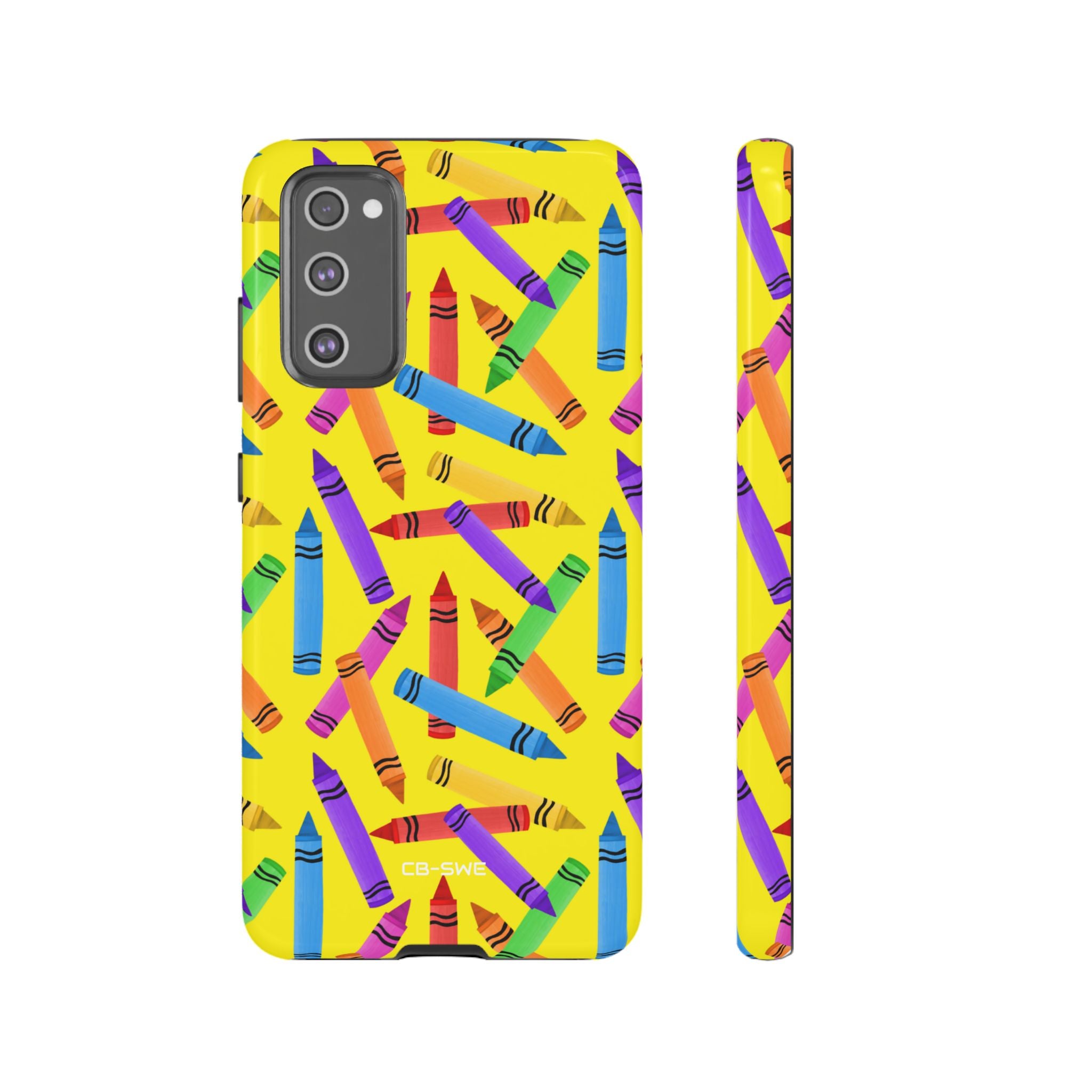 Crayons Scatter Playfully - Samsung Case
