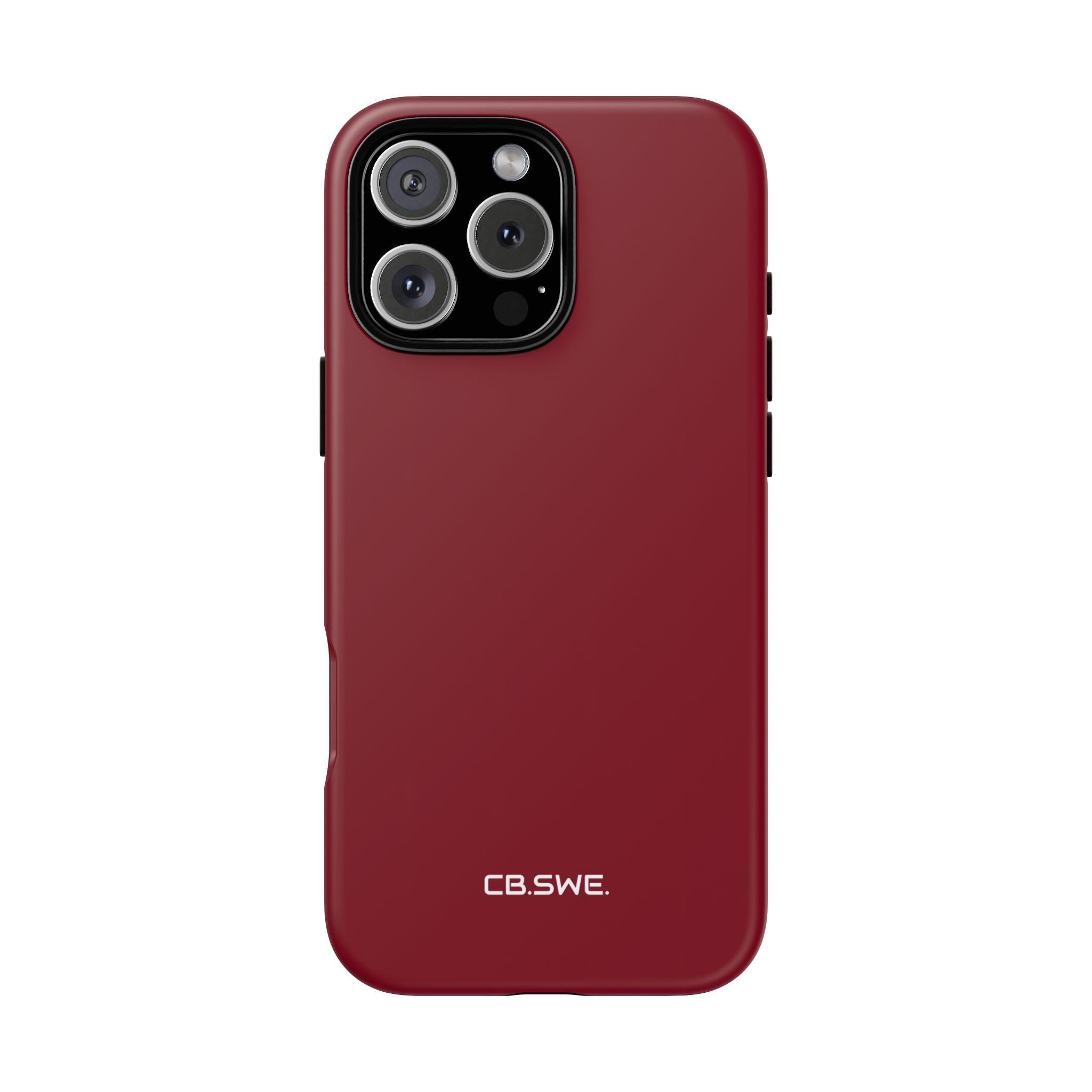 Burgundy iPhone Case - Tough
