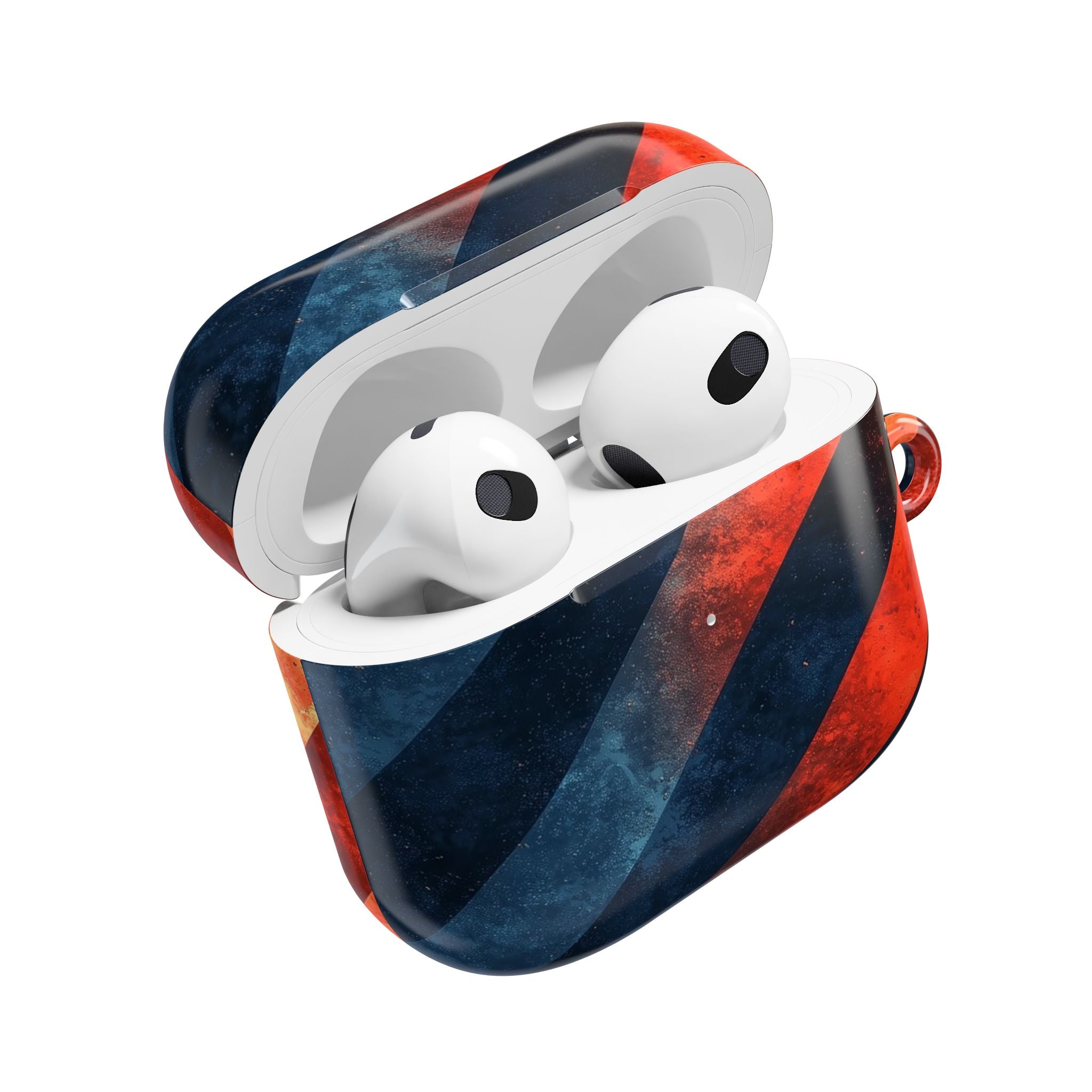 Diagonal Stripes Blaze - AirPods Case