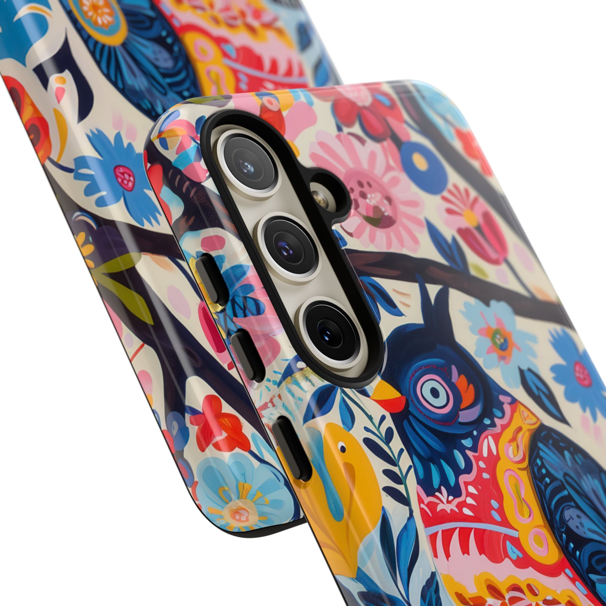 Owl Bloom Samsung S24 Plus Case - Tough