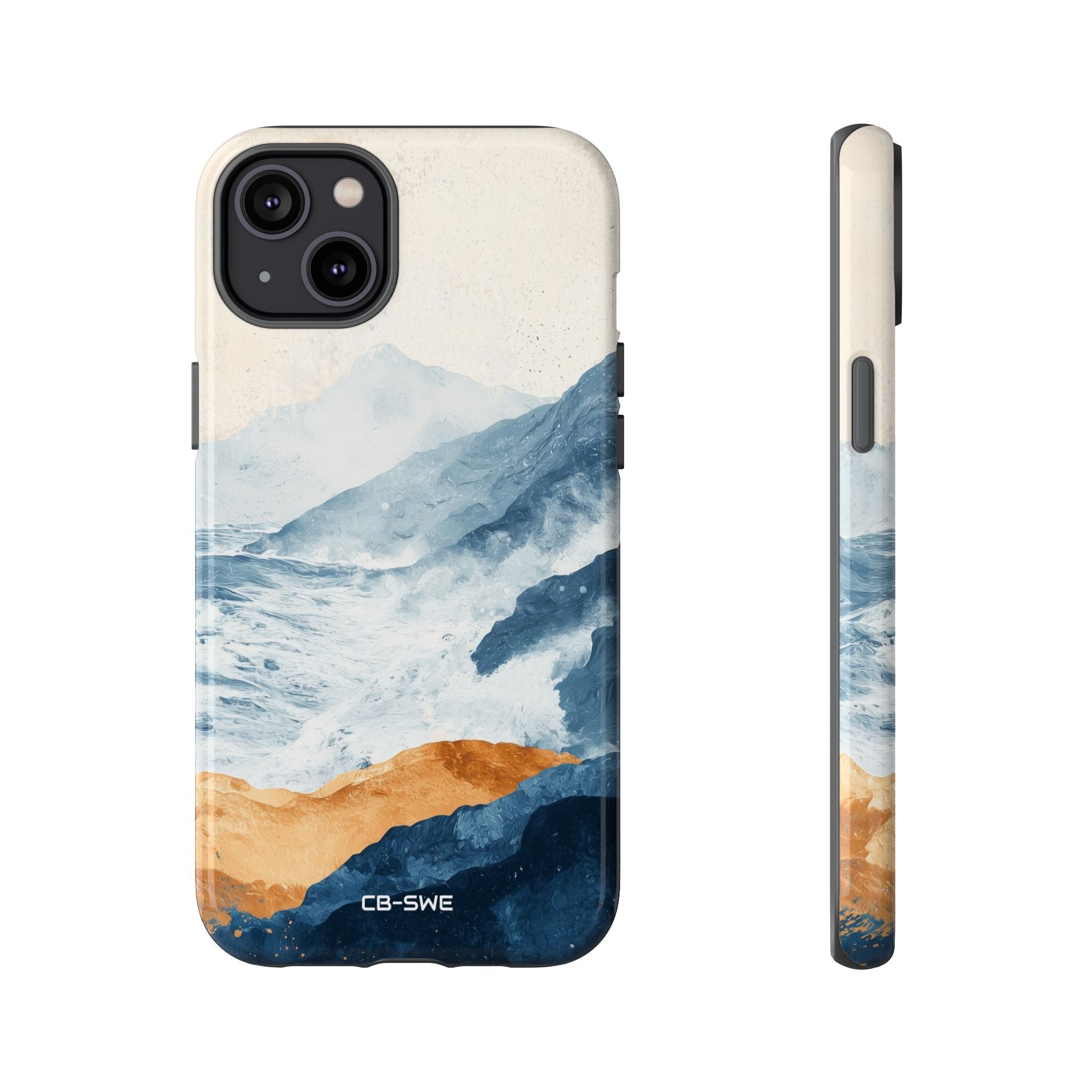 Waves Embrace Shore - iPhone Case