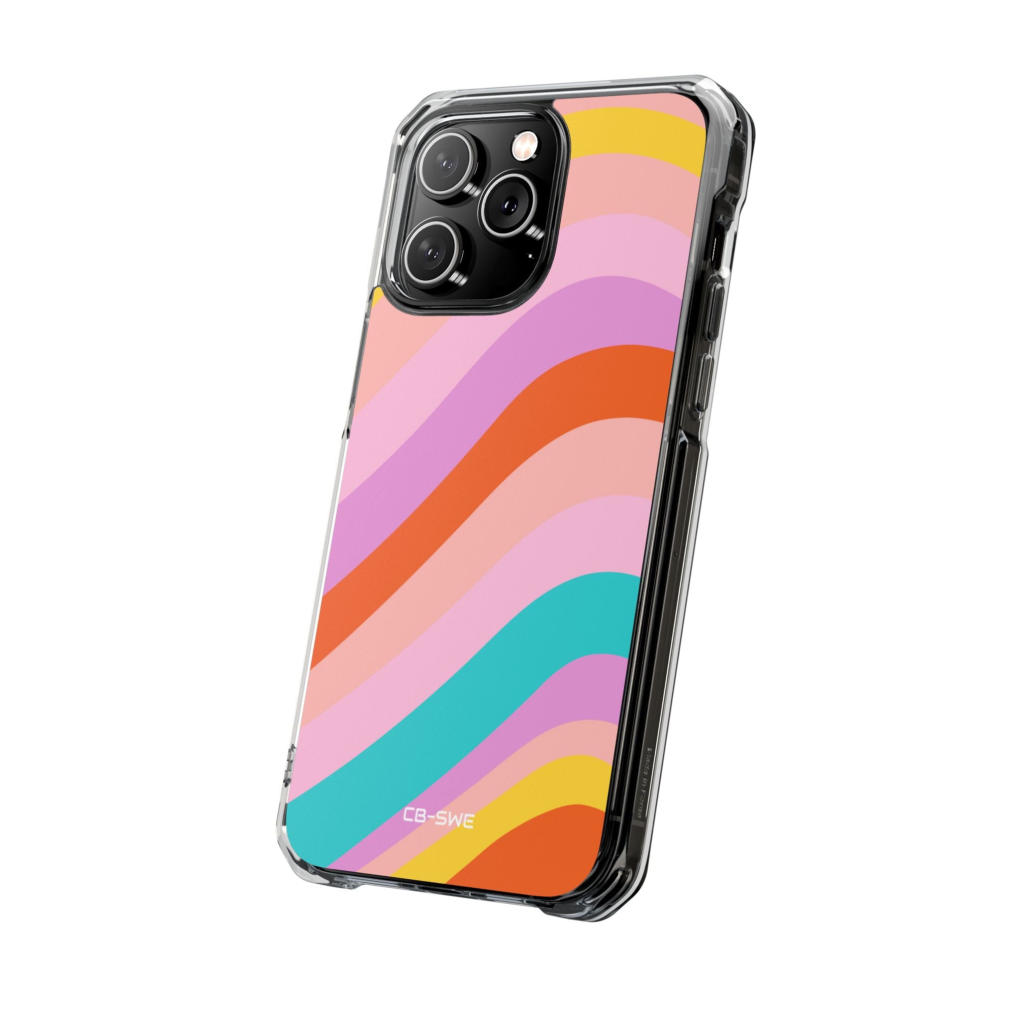Fluid Color Waves iPhone Case - Impact