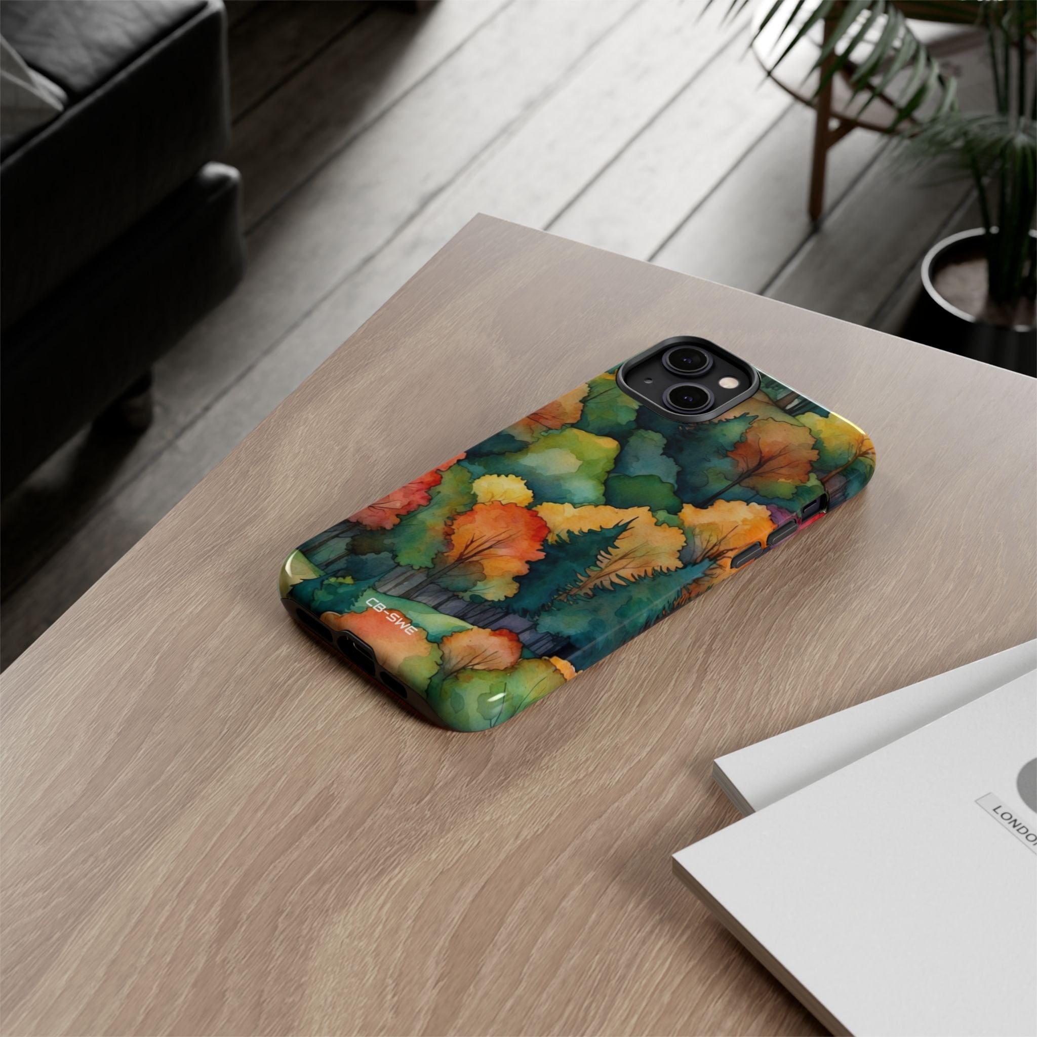 Autumn Leaves Dance - iPhone Case