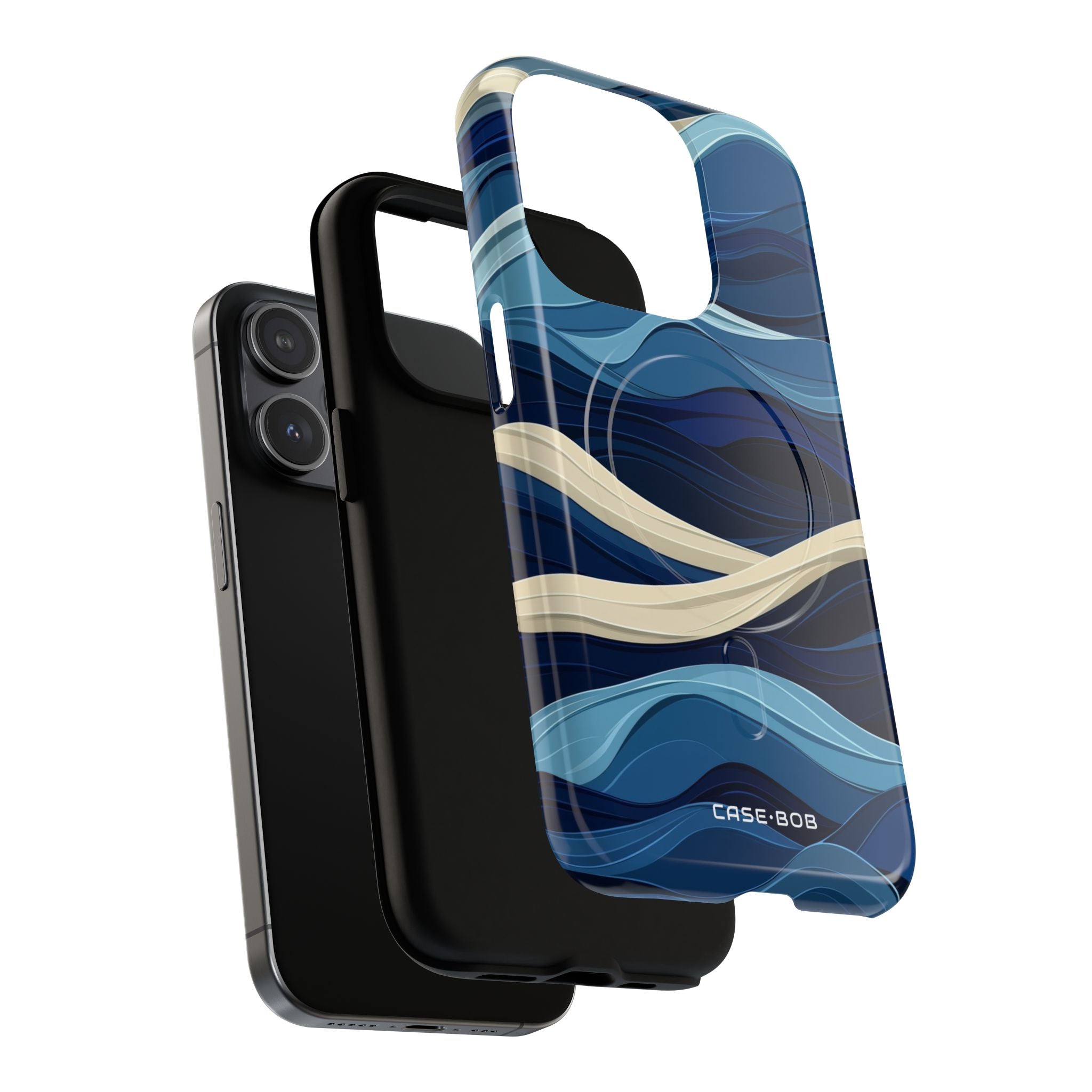 Ocean Rhythm iPhone 15 Pro Case - Tough+