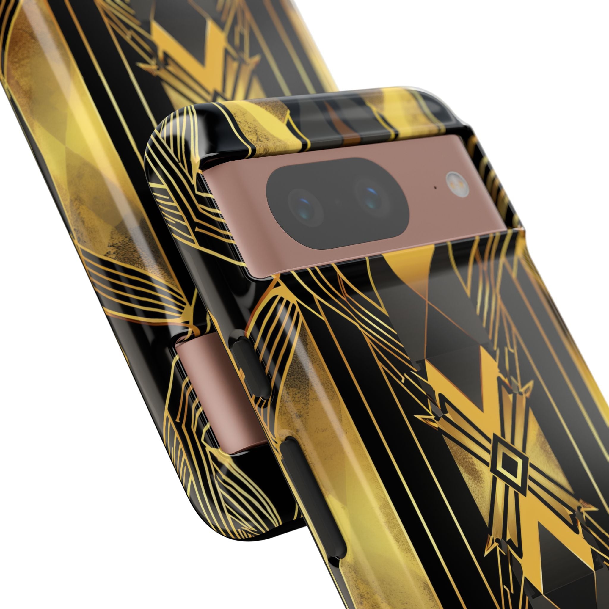 Golden Diamond Radiance Google Pixel 8 Case - Tough