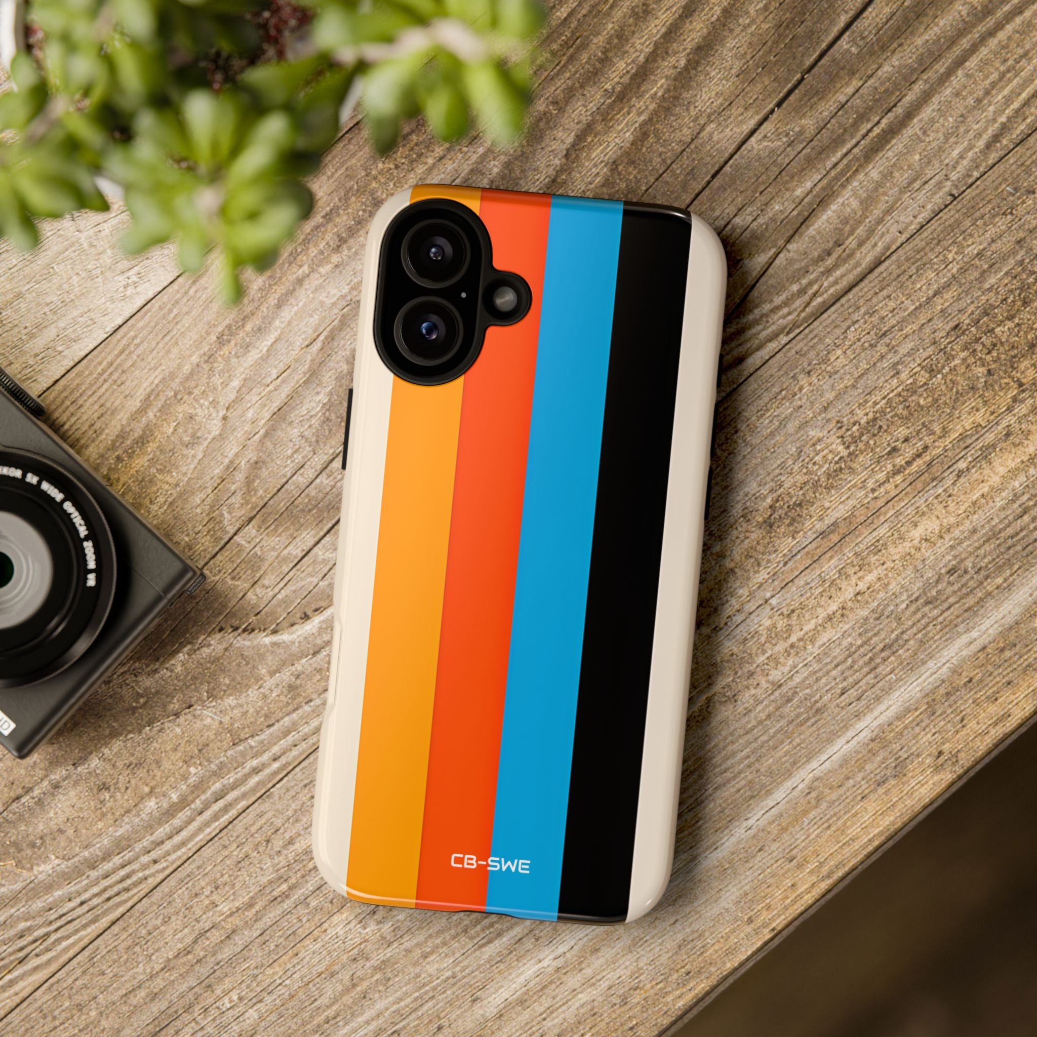 Colorful Harmony Stripes - iPhone Case