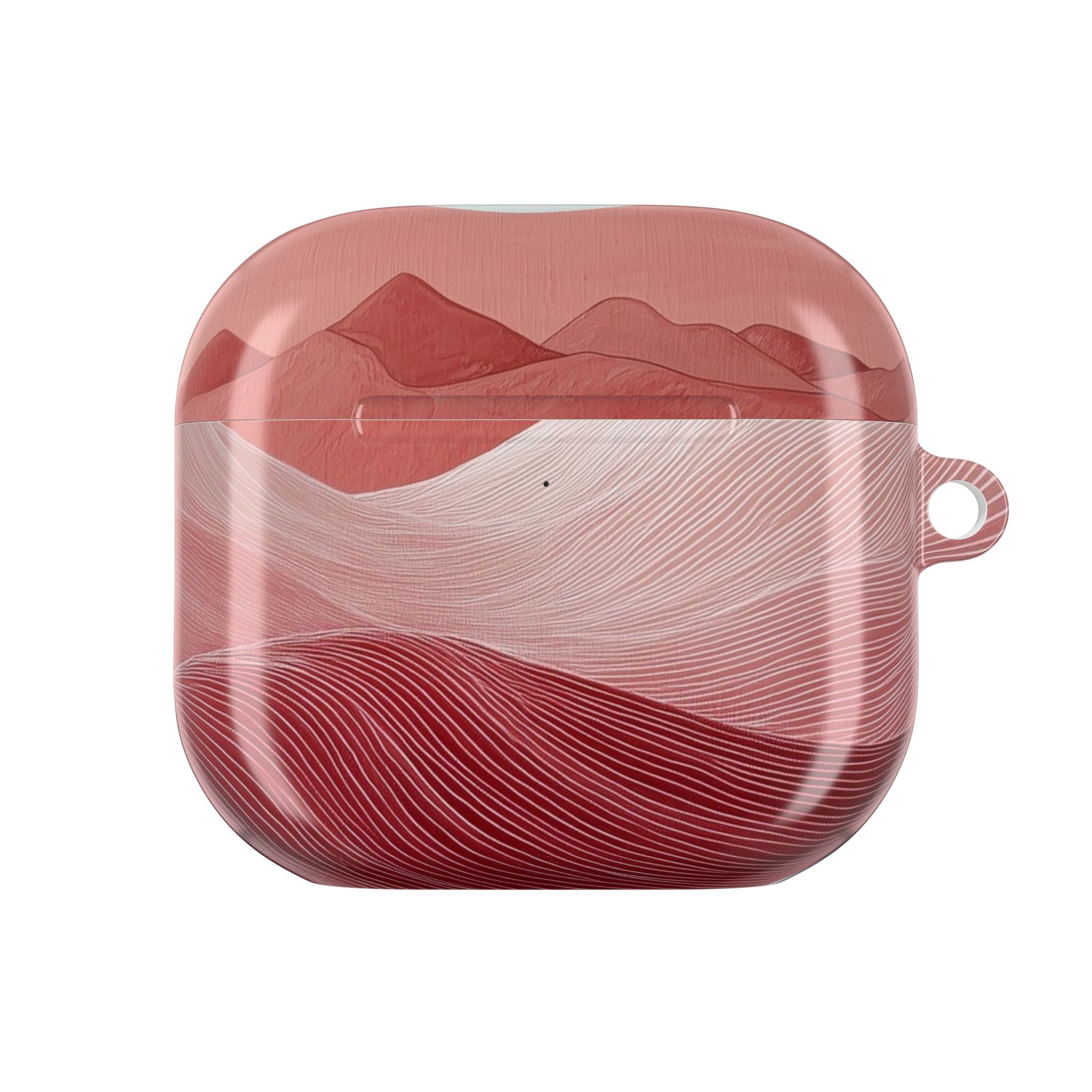 Valkoinen Orb Dunes - AirPods Case