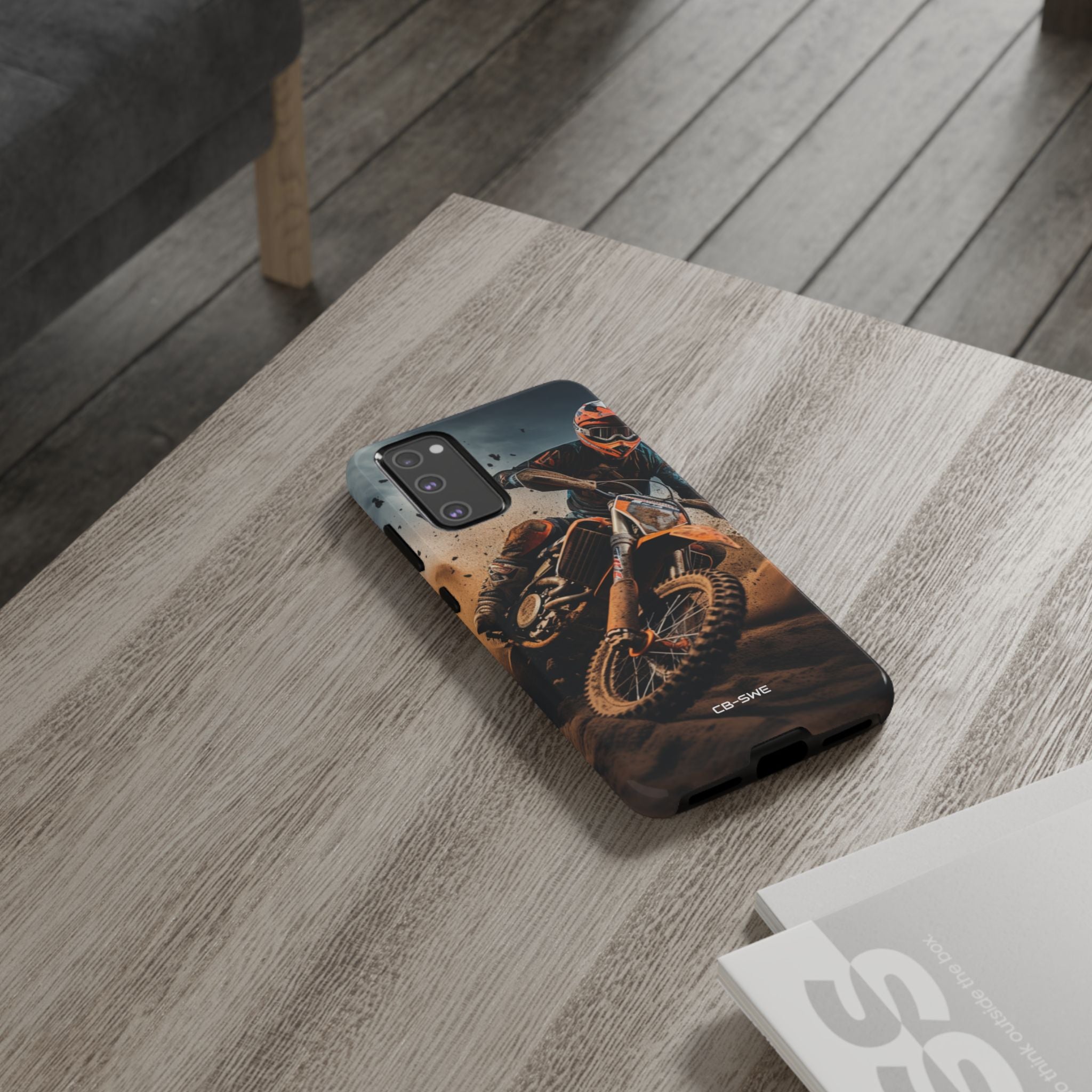 Rider Amidst Desert Fury - Samsung Case
