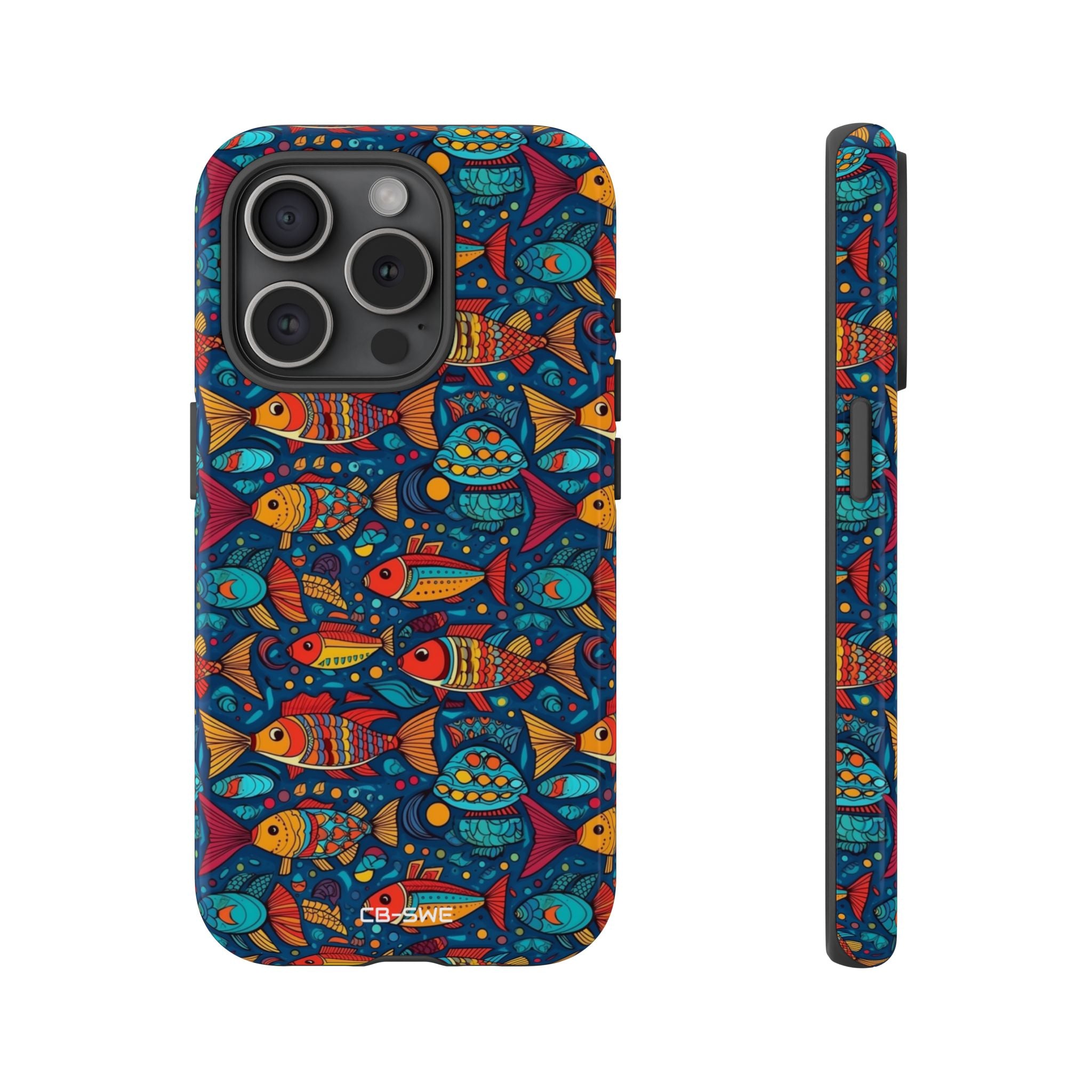 Fish Dance Joyfully - iPhone Case