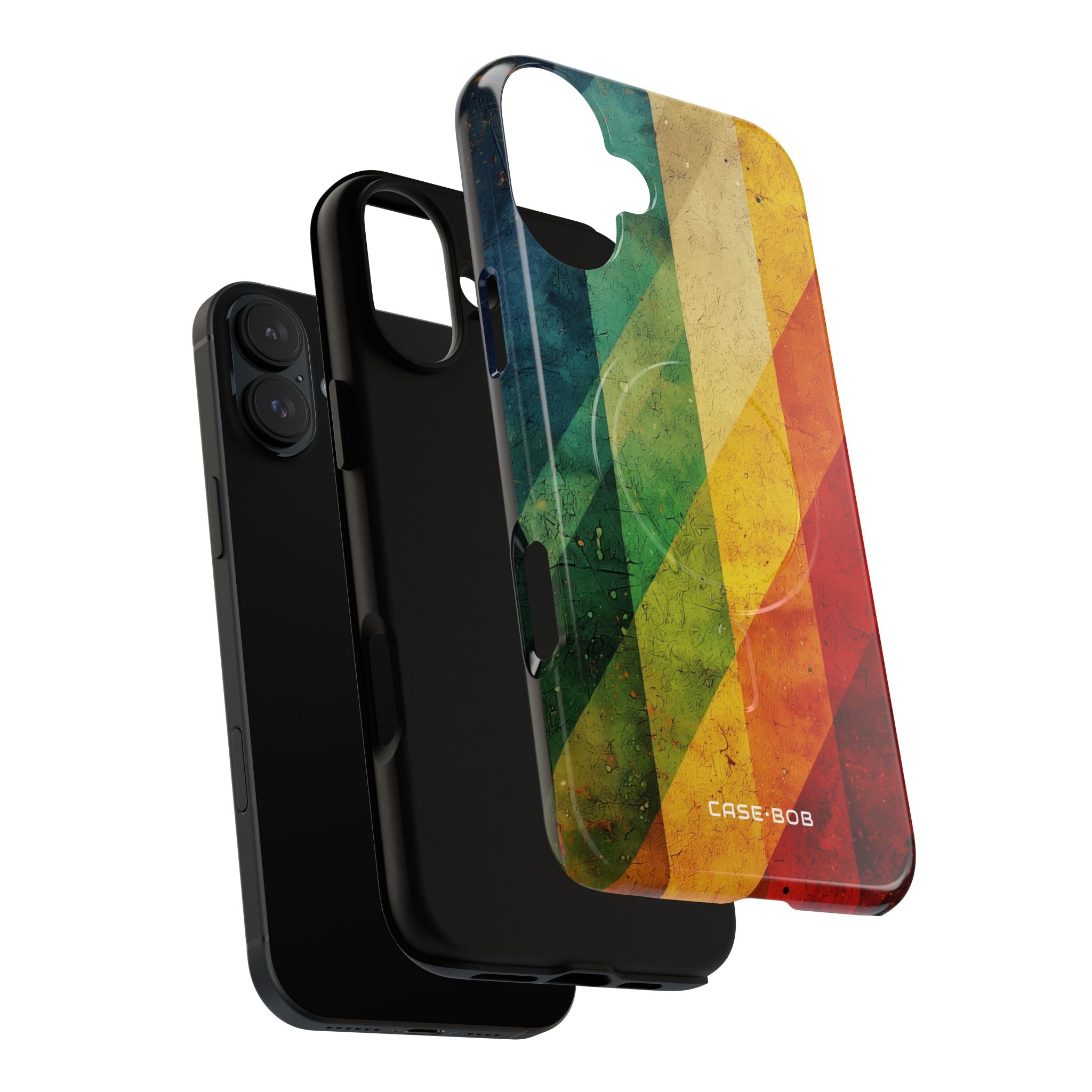 Diagonal Spectrum iPhone 16 Plus Case - Tough+