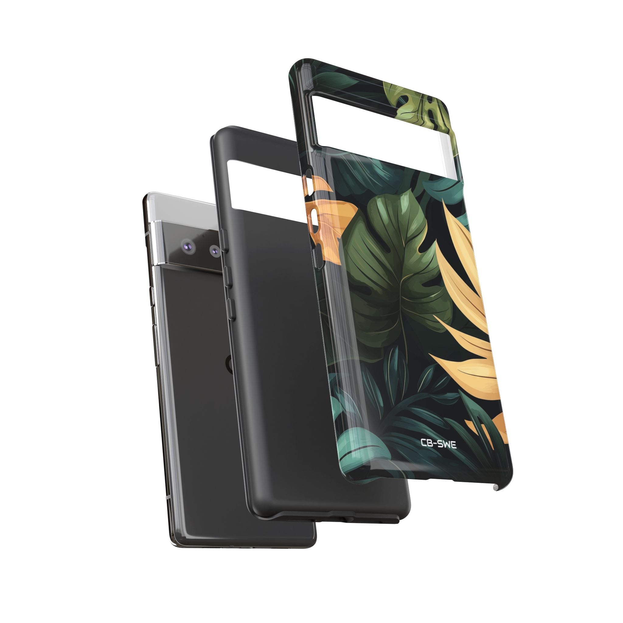 Tropical Leaves Dance - Google Pixel Case
