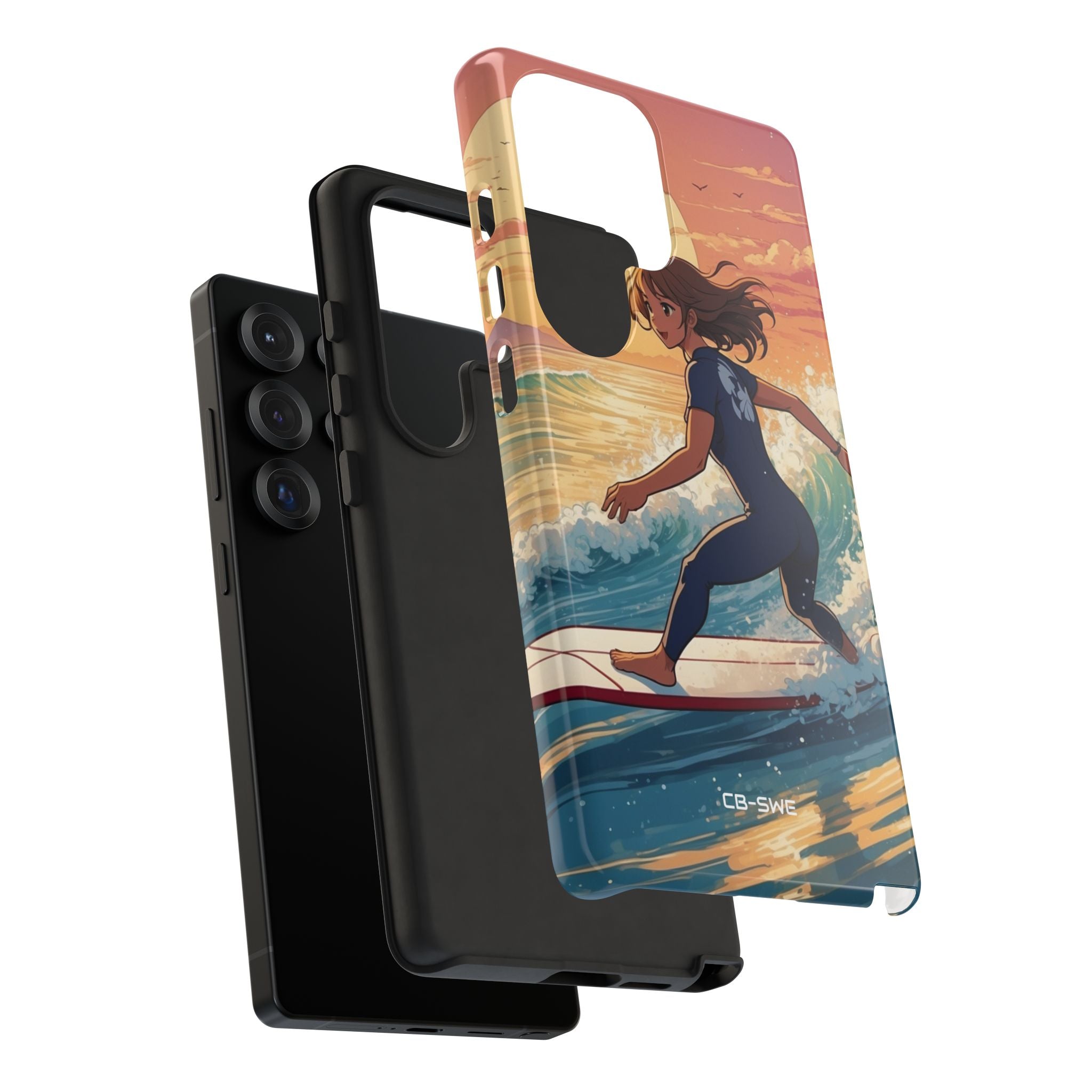 Surfing Into Sunset - Samsung Case