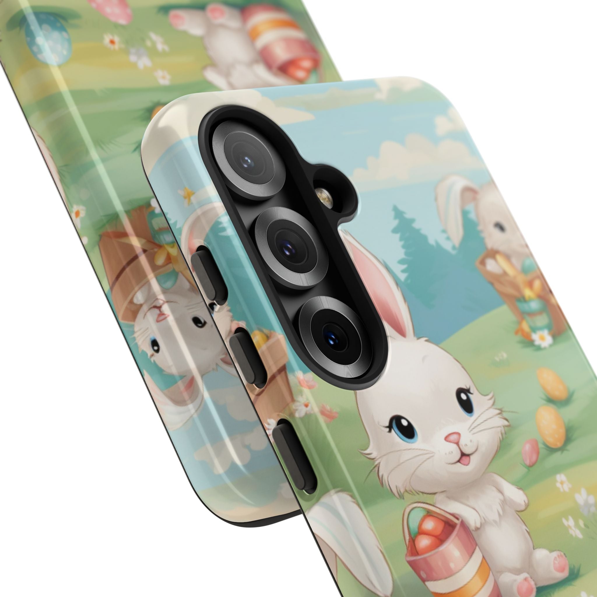 Bunnies Hunt Eggs - Samsung Case