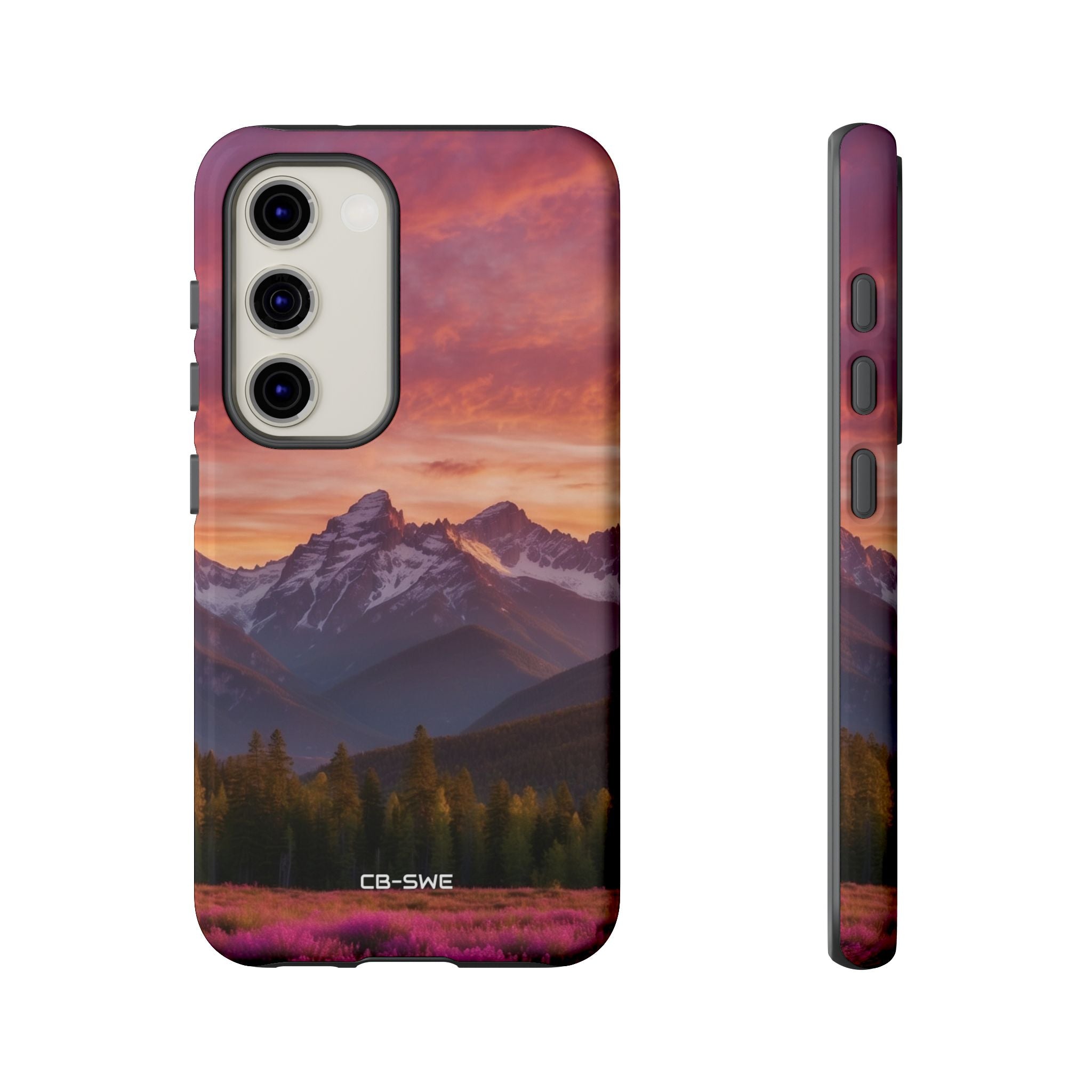 Mountain Peaks Glow - Samsung Case