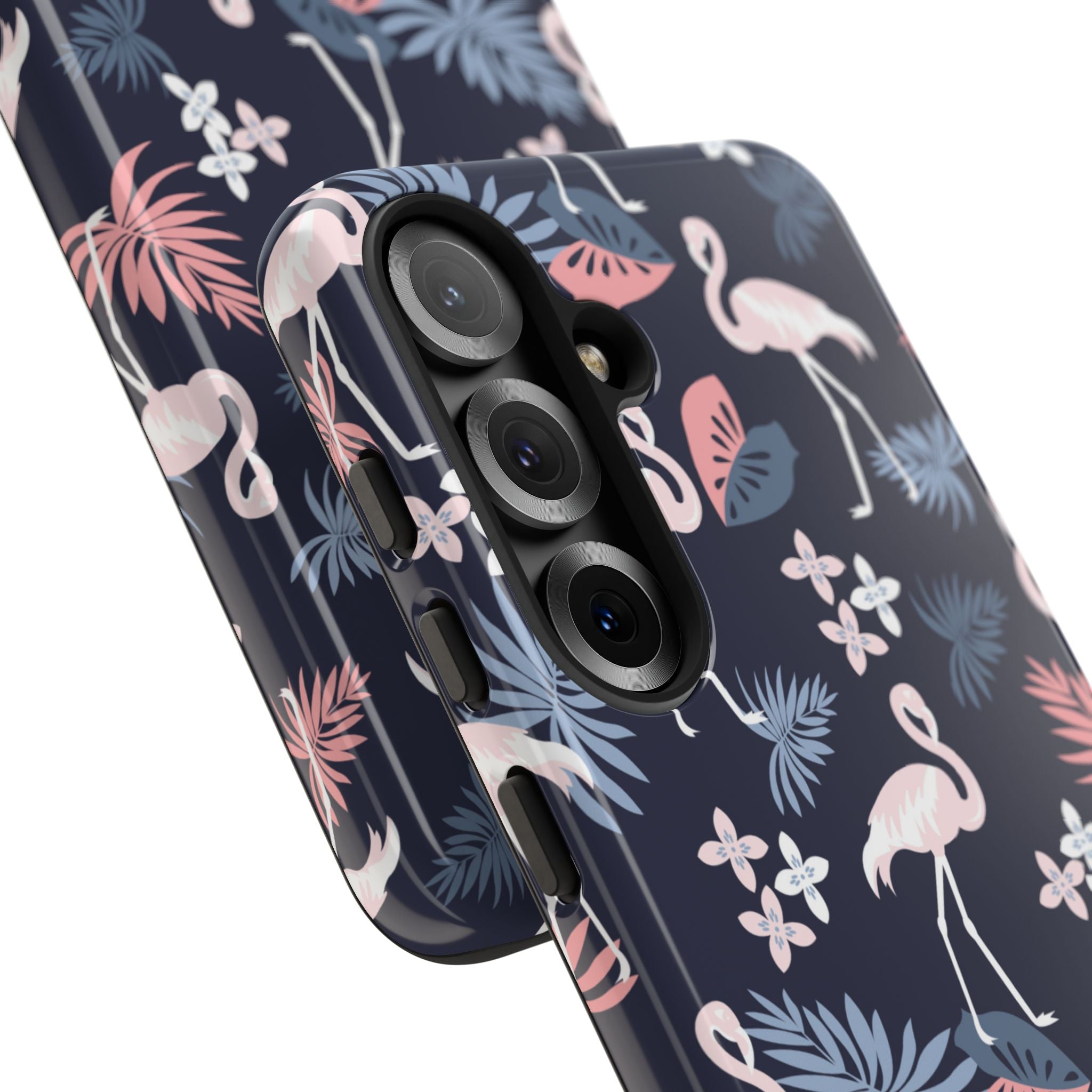 Flamingos Dance Playfully - Samsung Case